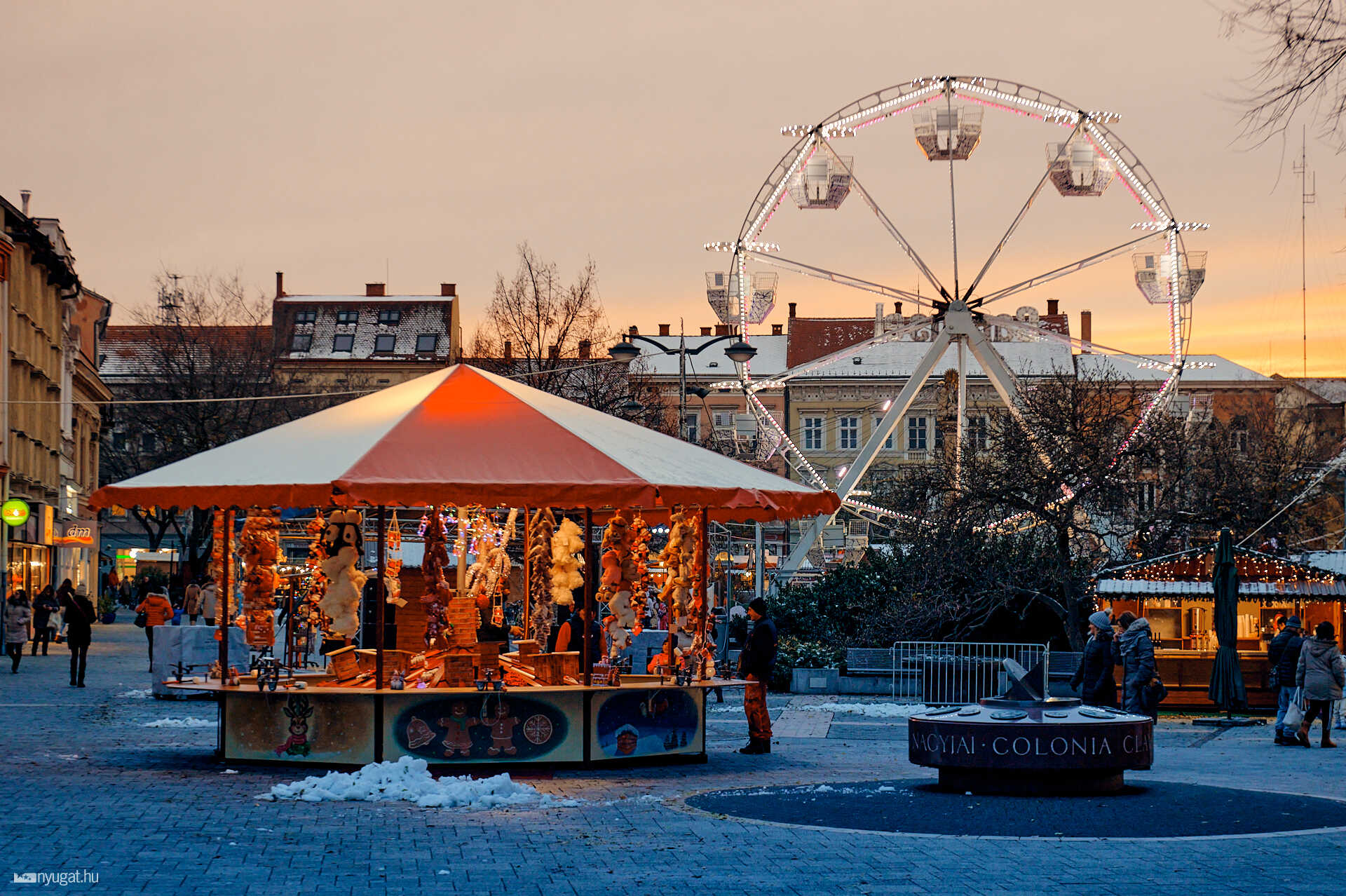 Szombathely Fő tér adventi vásár 2024