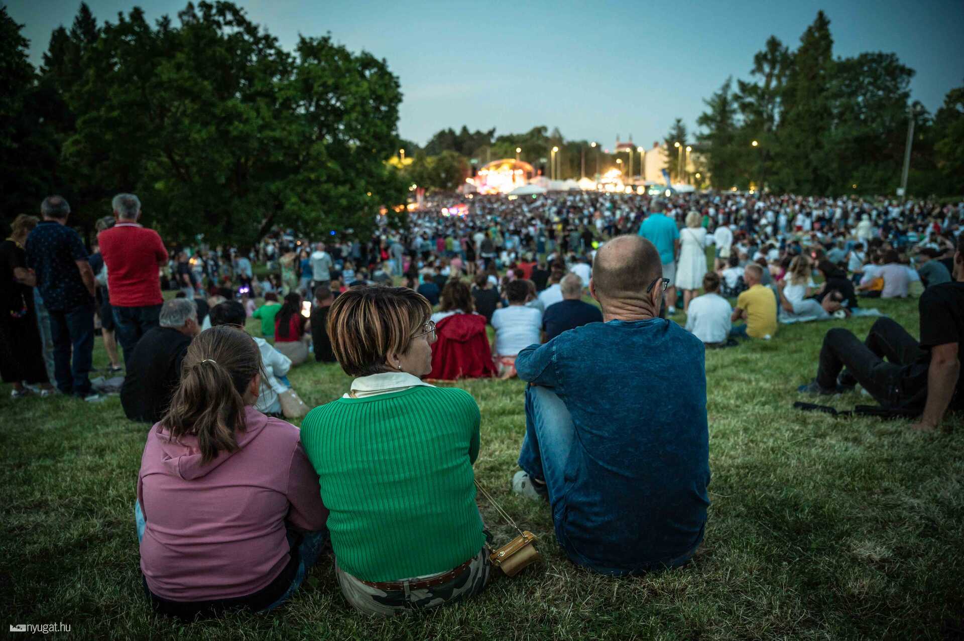 Demjén Ferenc az Emlékmű dombon 