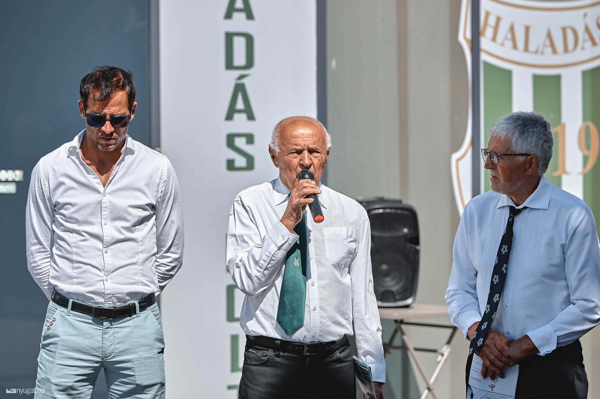 Halmosi Zoltán sétány avató