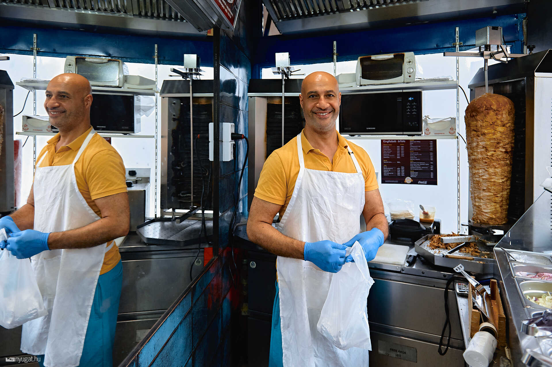 Egyiptomi kebabos