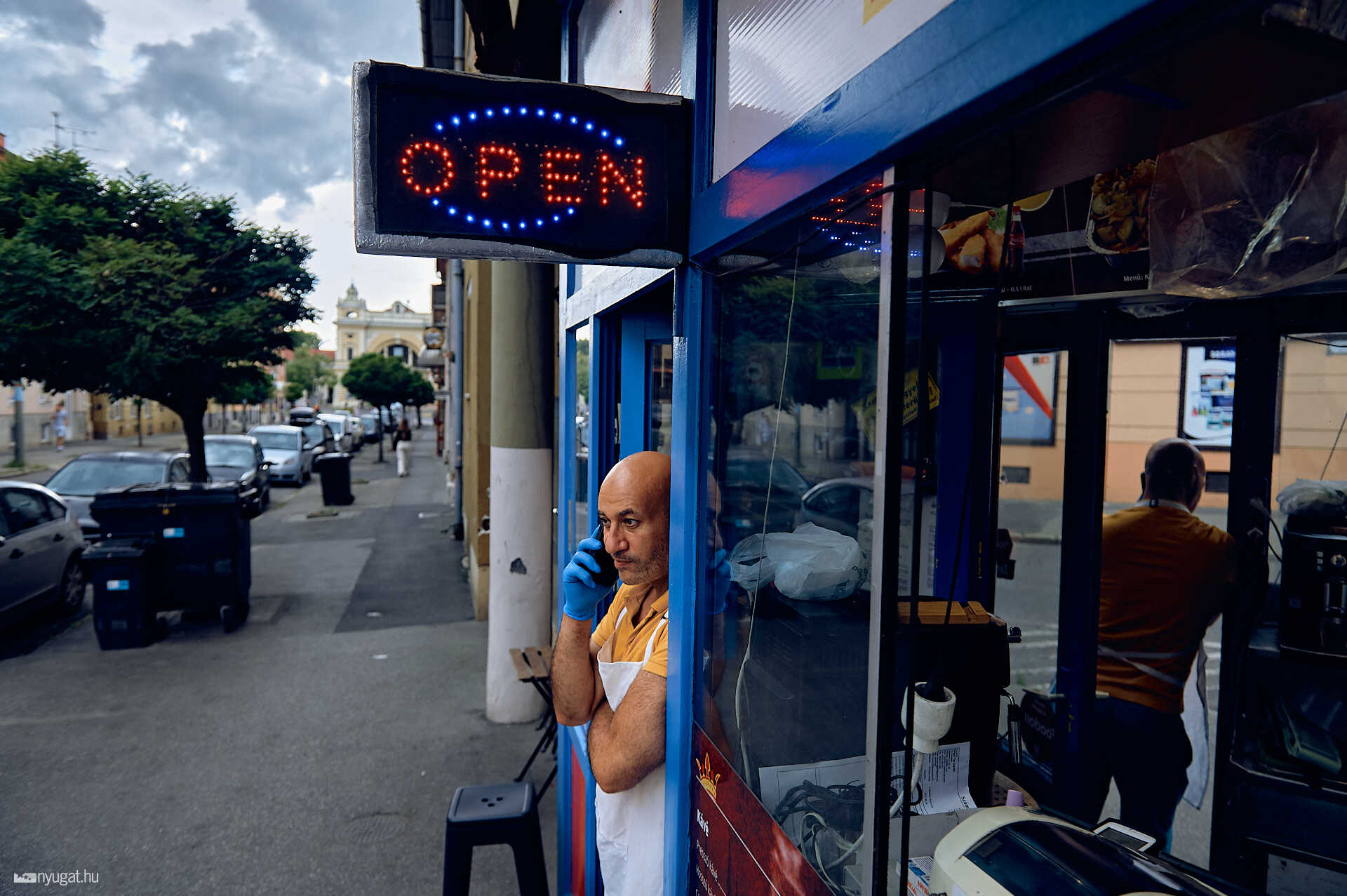 Egyiptomi kebabos