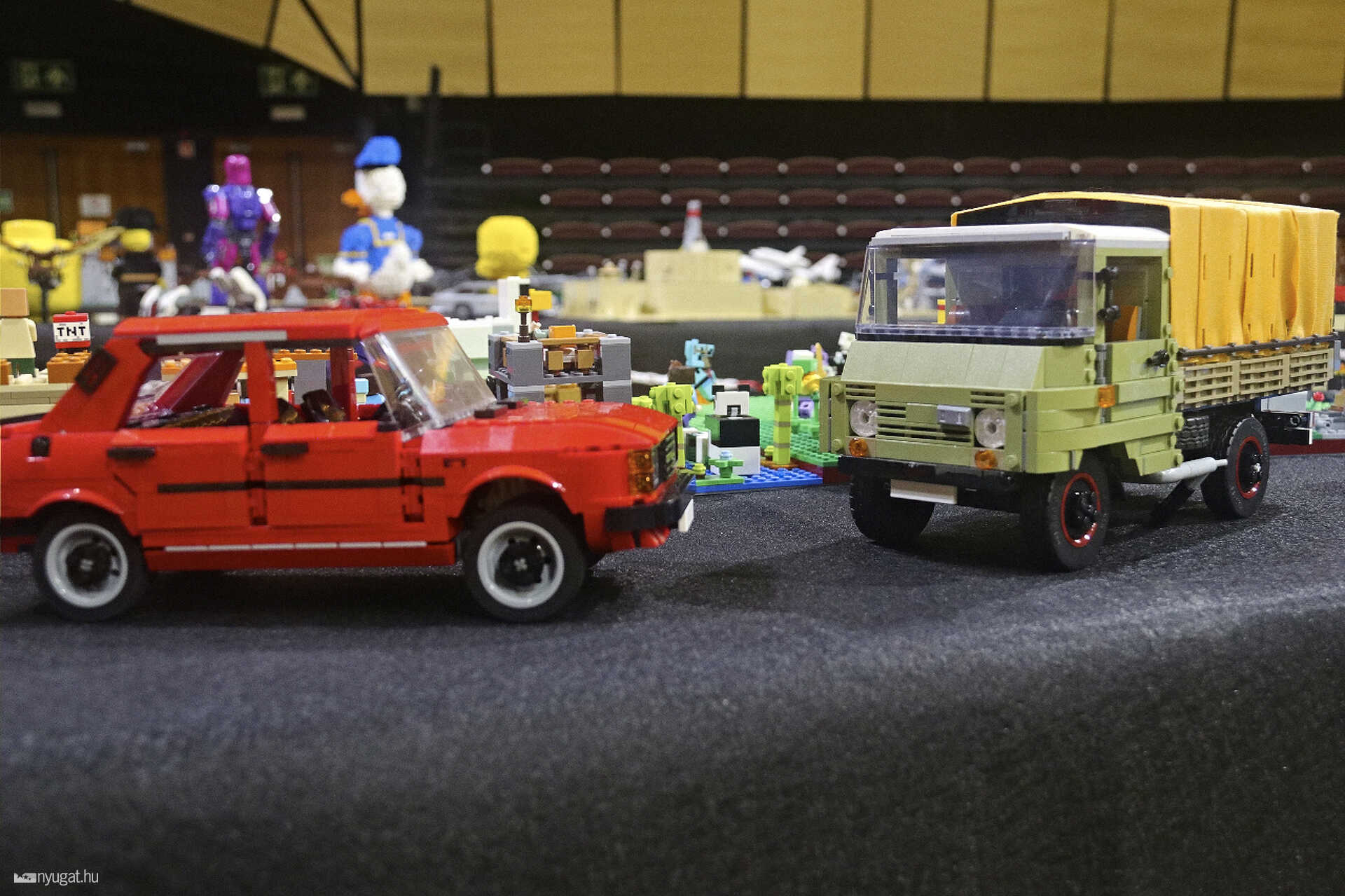 Lego kiállítás az Agorában