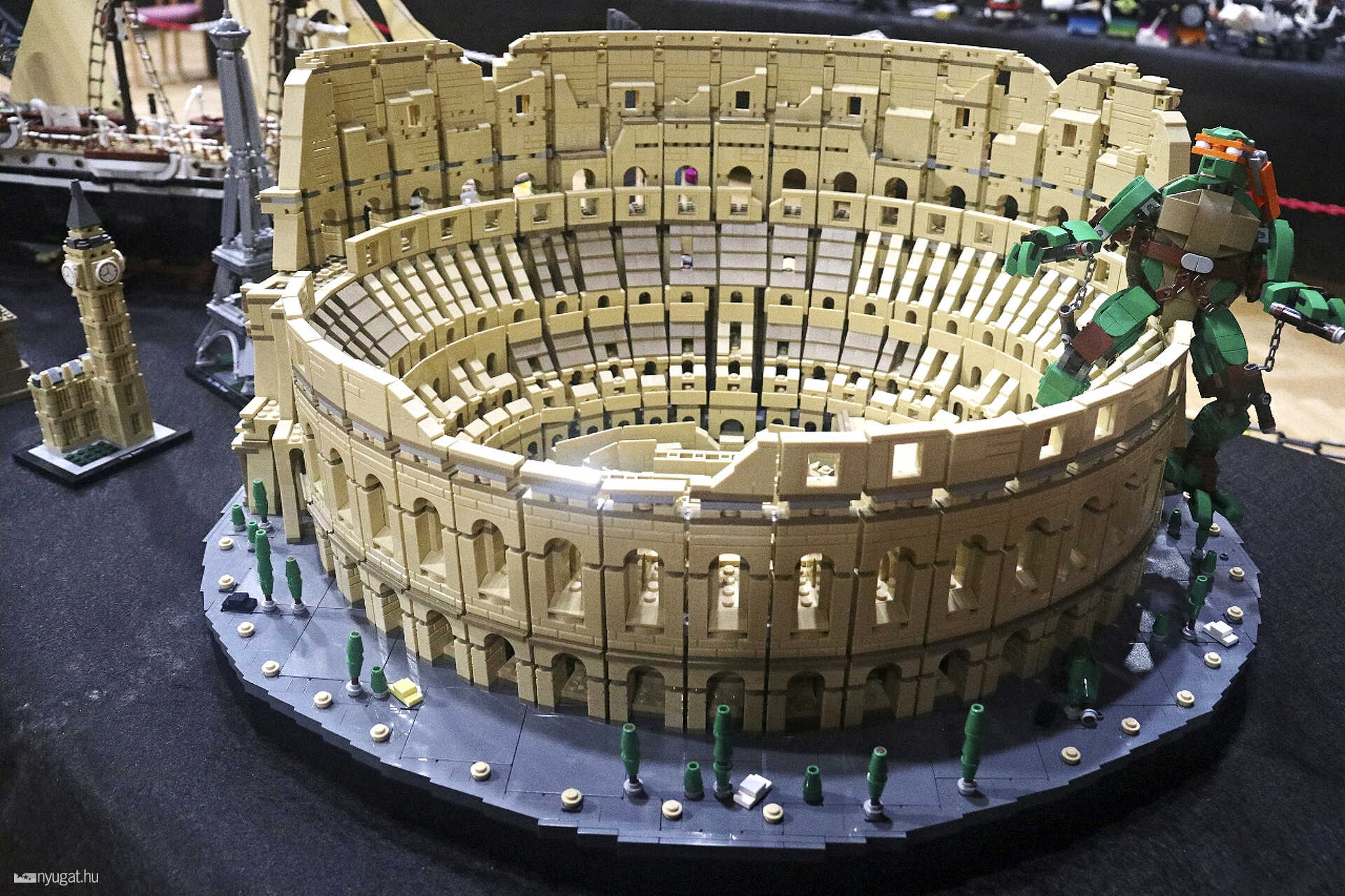 Lego kiállítás az Agorában