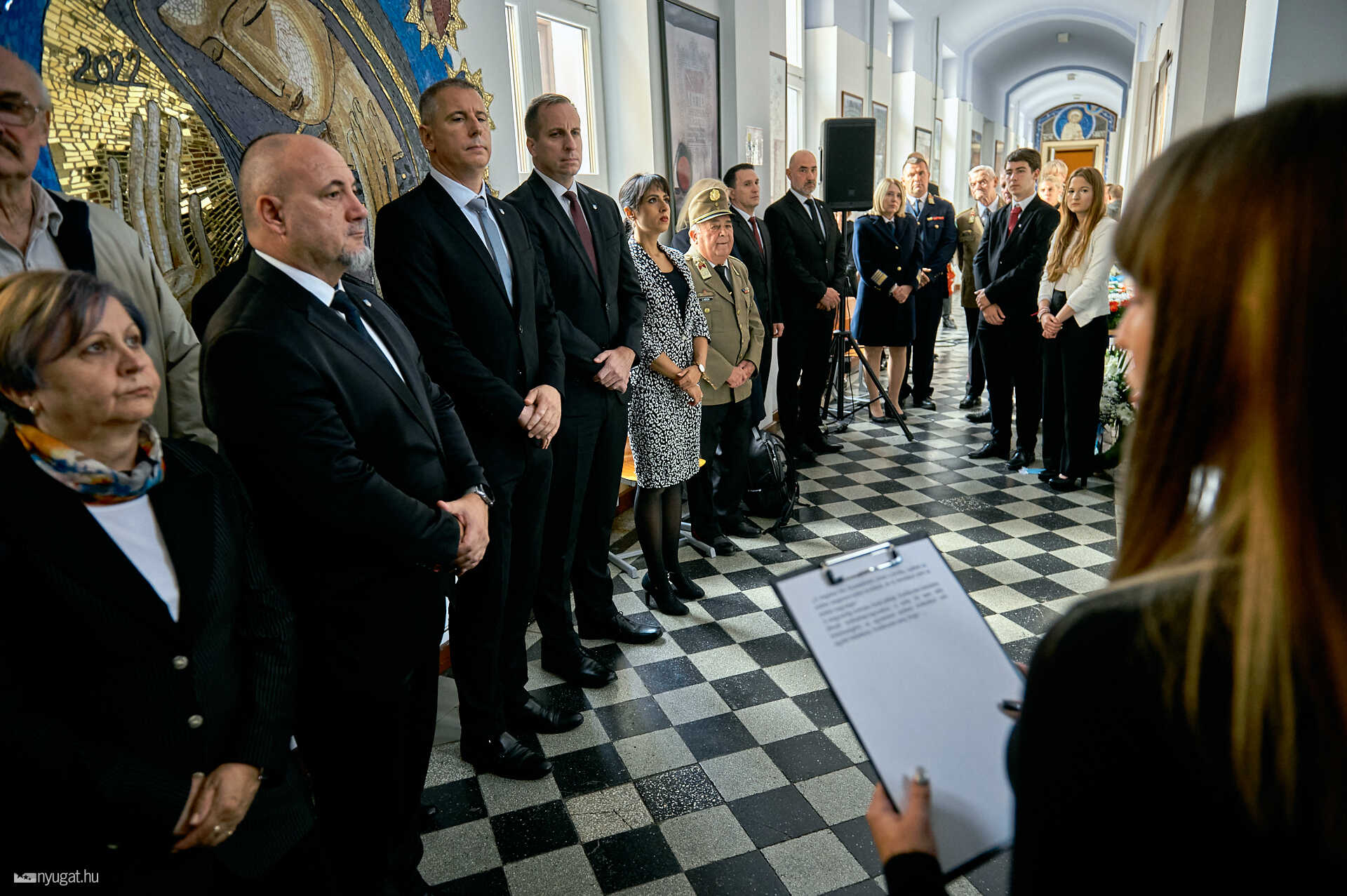 Október 6. megemlékezés a Premontrei gimnáziumban