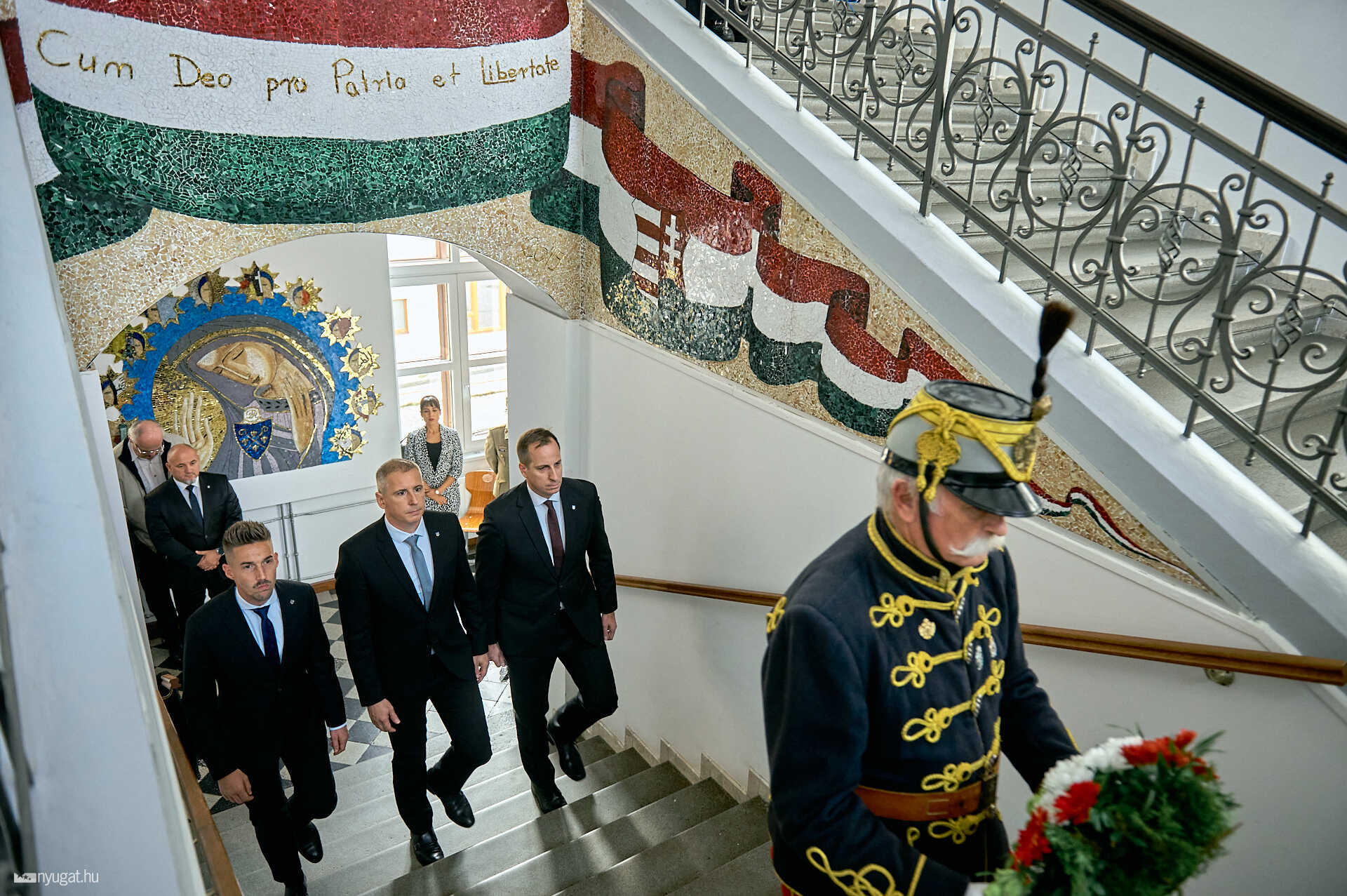 Október 6. megemlékezés a Premontrei gimnáziumban