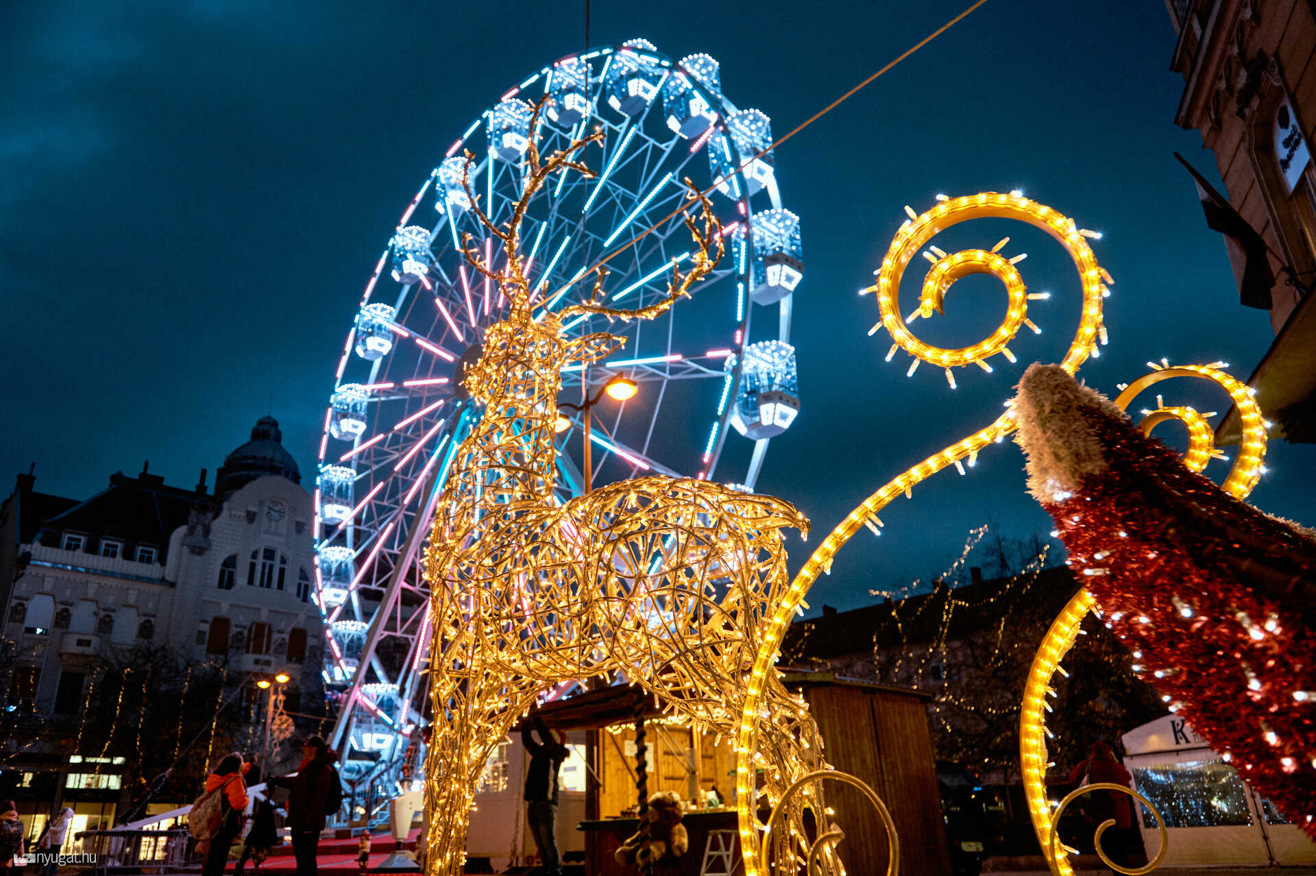 Adventi vásár megnyitó Szombathely 2025