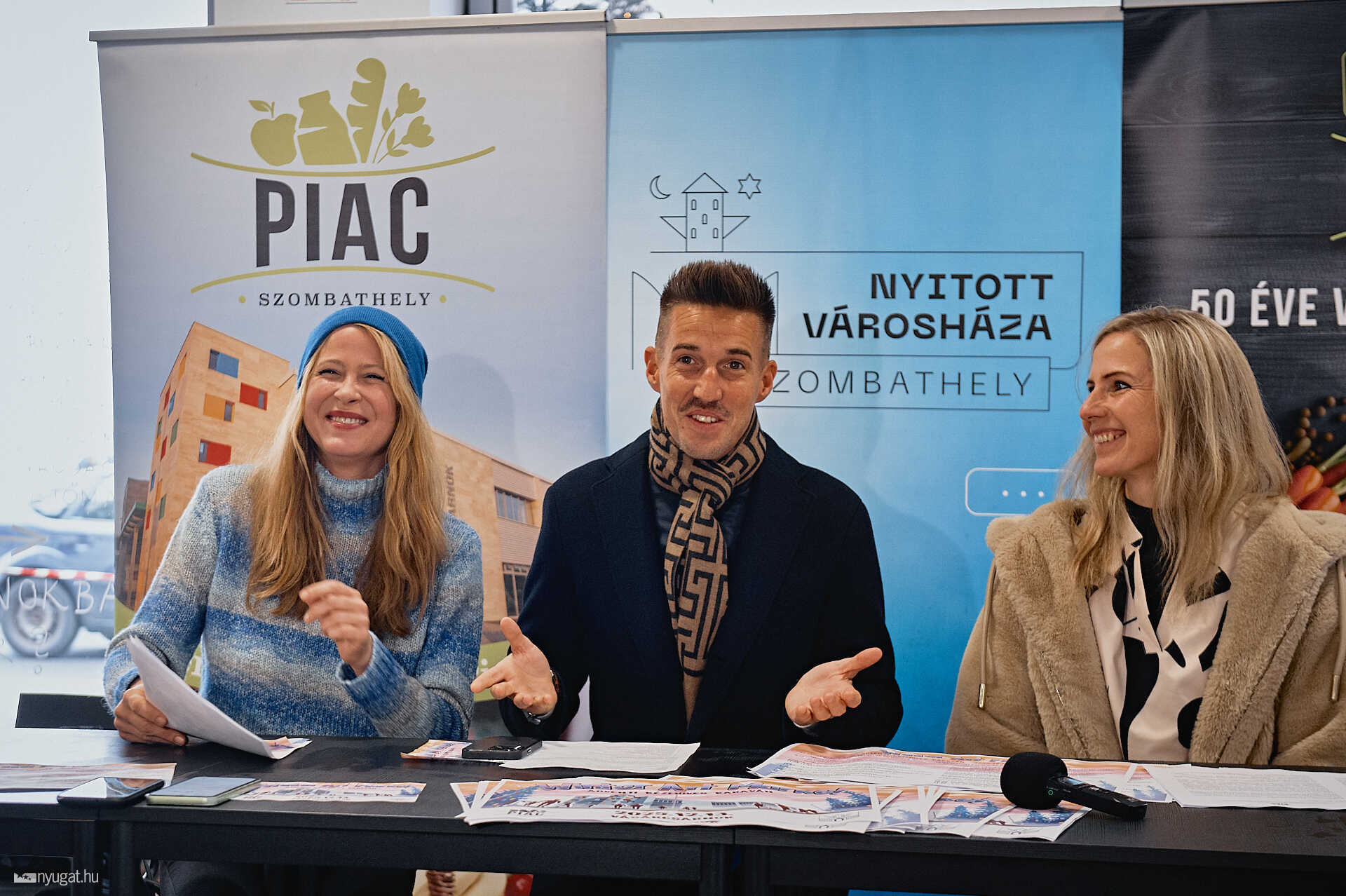 Winter Art Market sajtótájékoztató