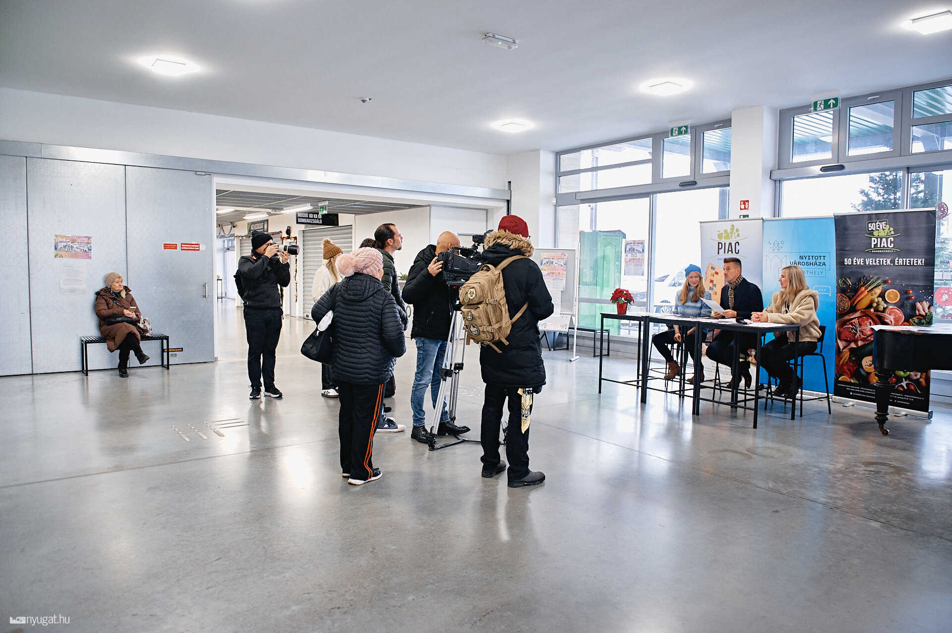 Winter Art Market sajtótájékoztató