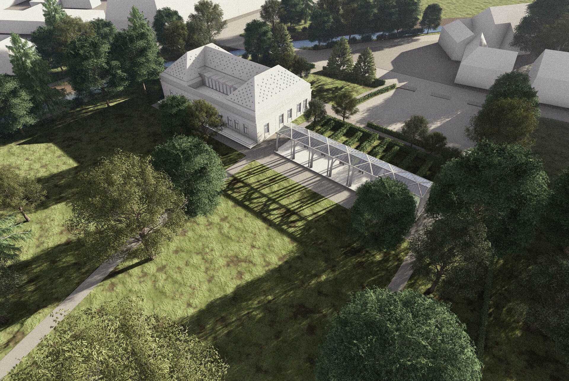 Brenner villa látványtervek