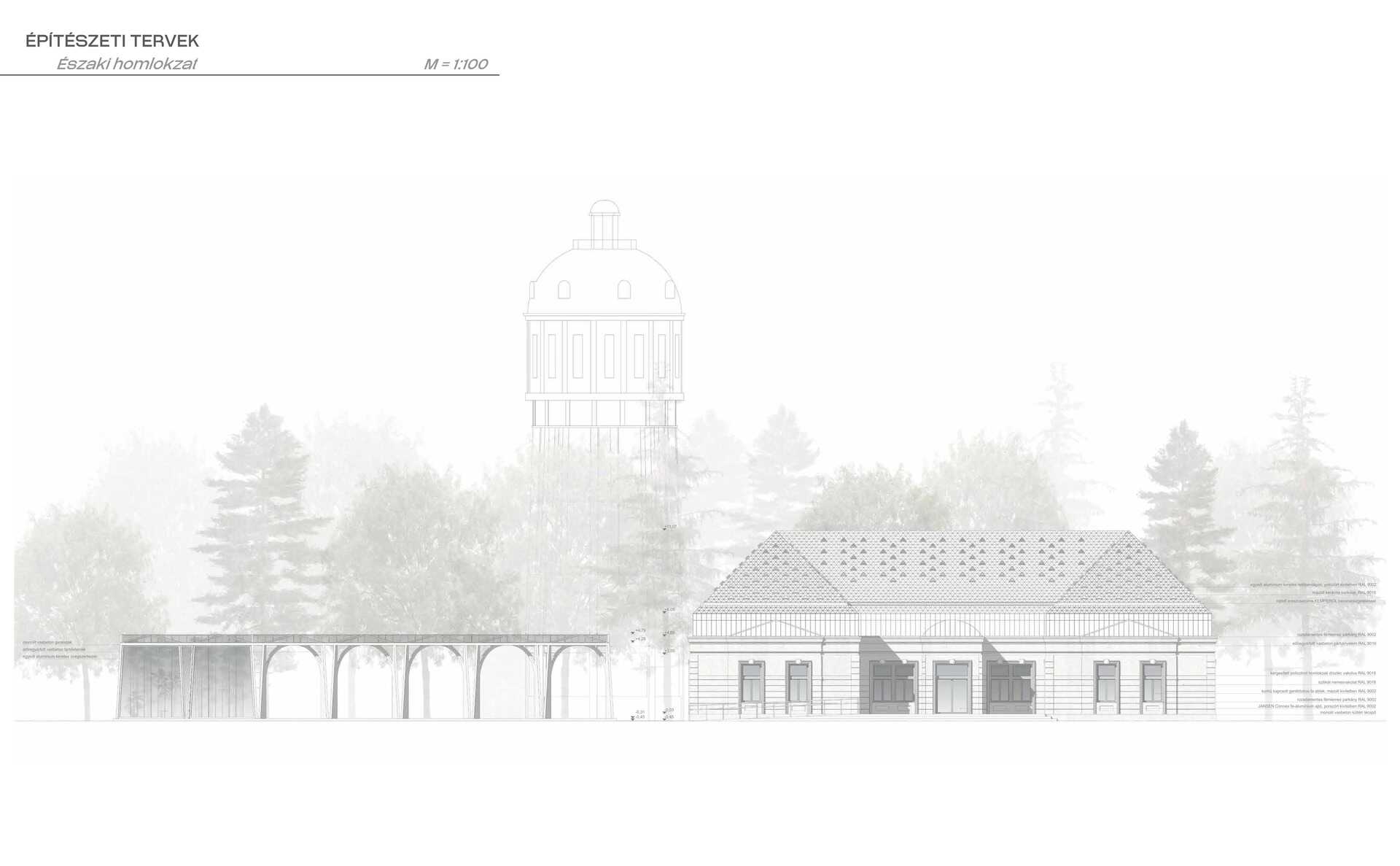 Brenner villa látványtervek