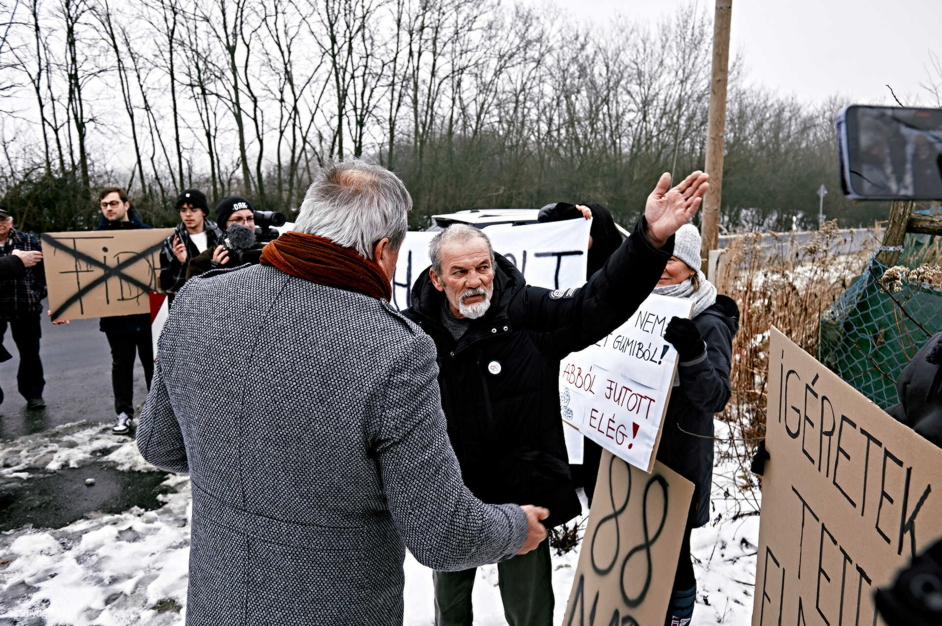 V. Németh Zsolt Nagykölked, sajtótájékoztató 