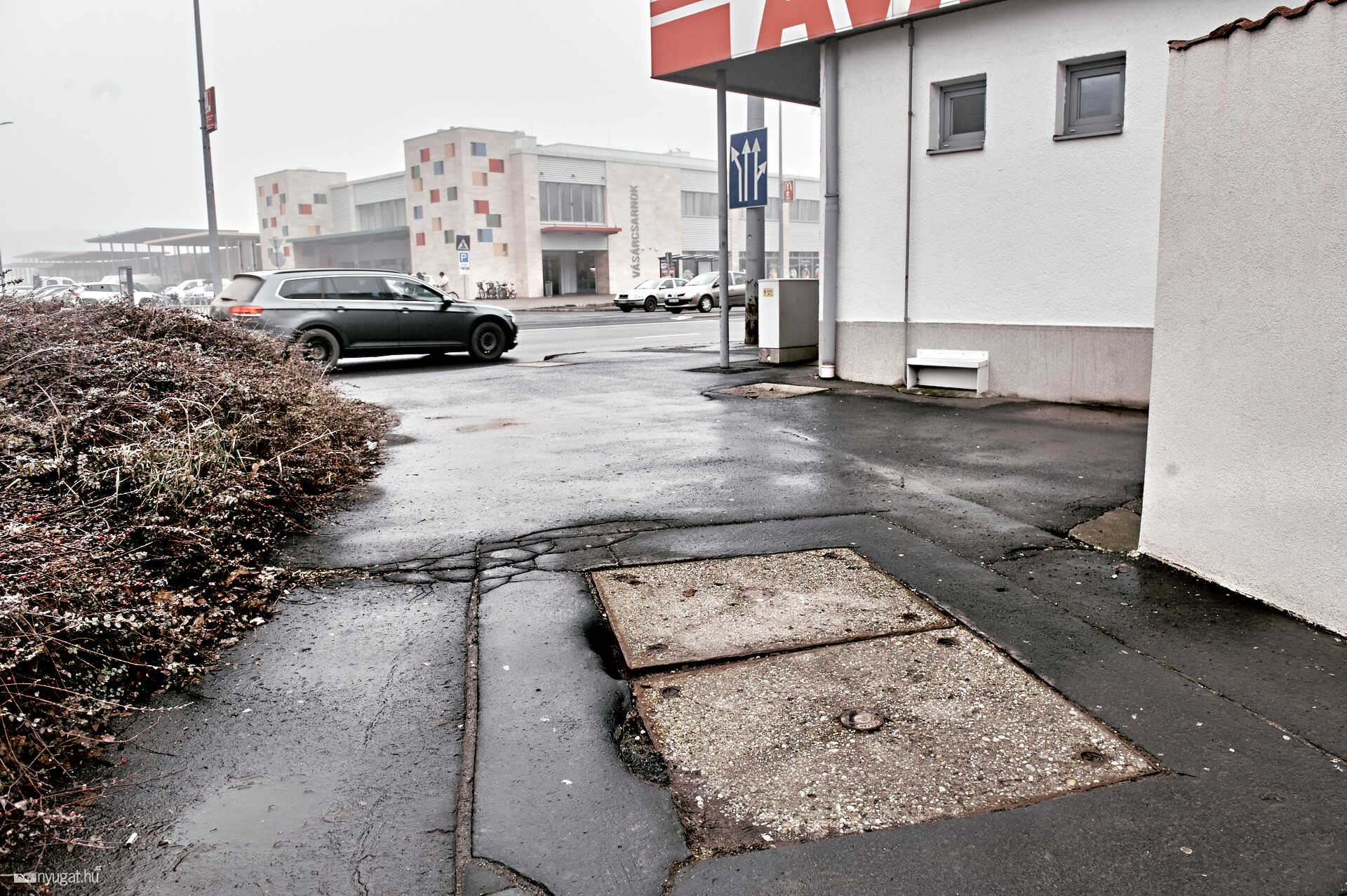 Hunyady út kátyúk és egyéb úthibák