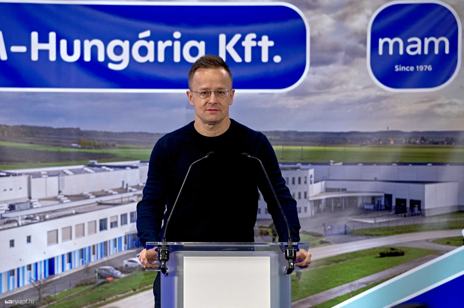 Szijjártó Péter MAM-Hungaria