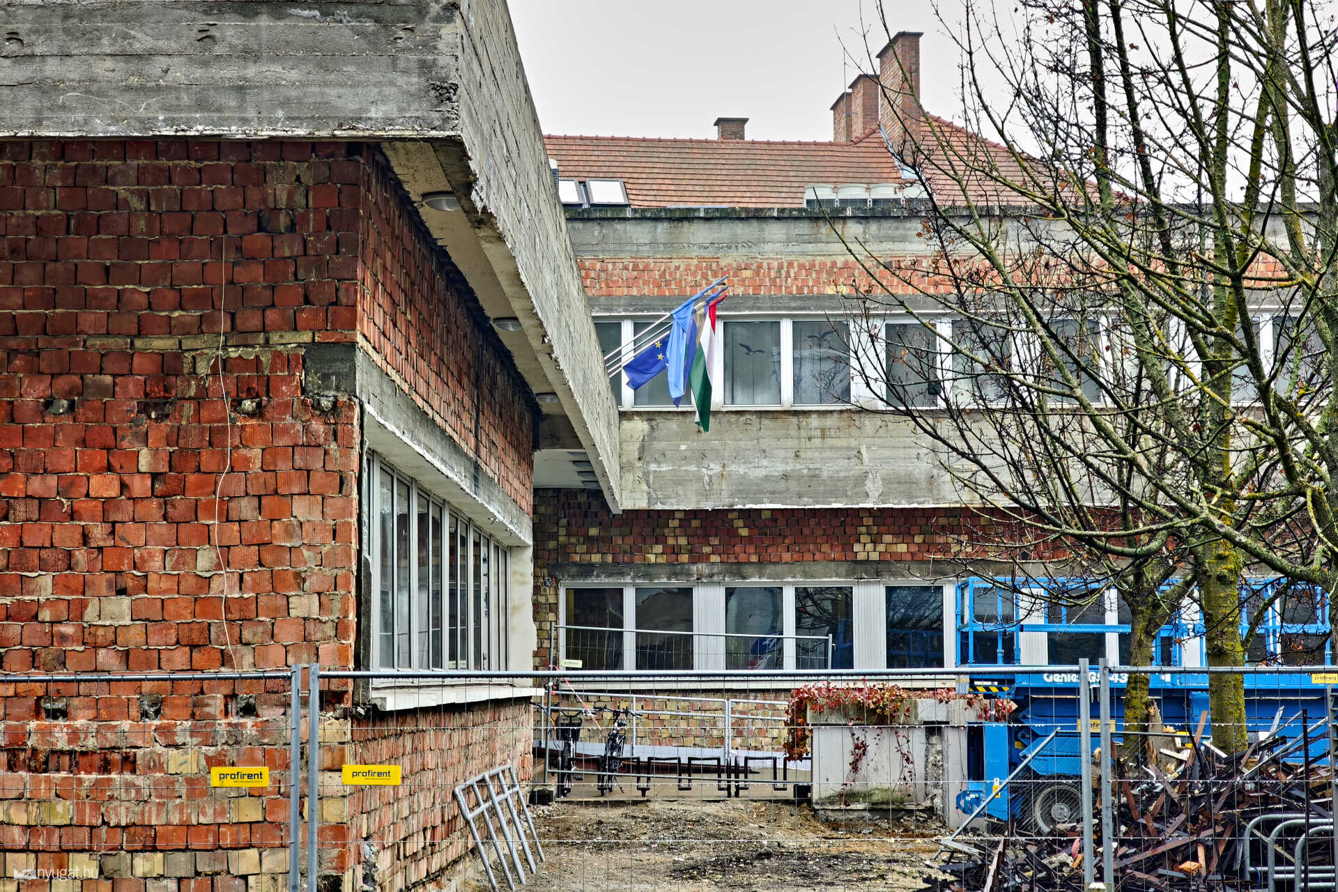 Városháza építkezés 2026.02.04