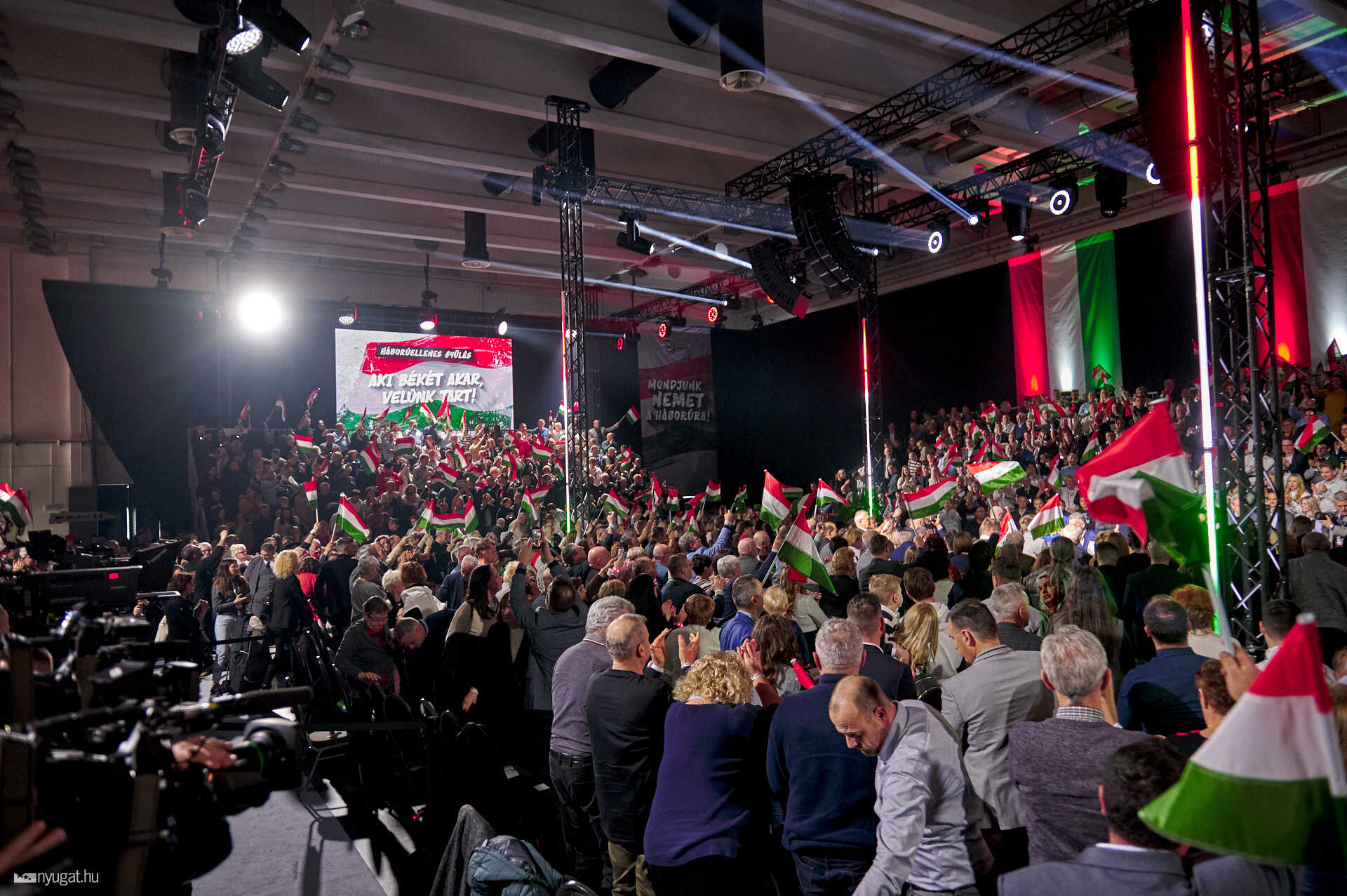 DPK gyűlés Szombathely Haladás stadion Orbán Viktor