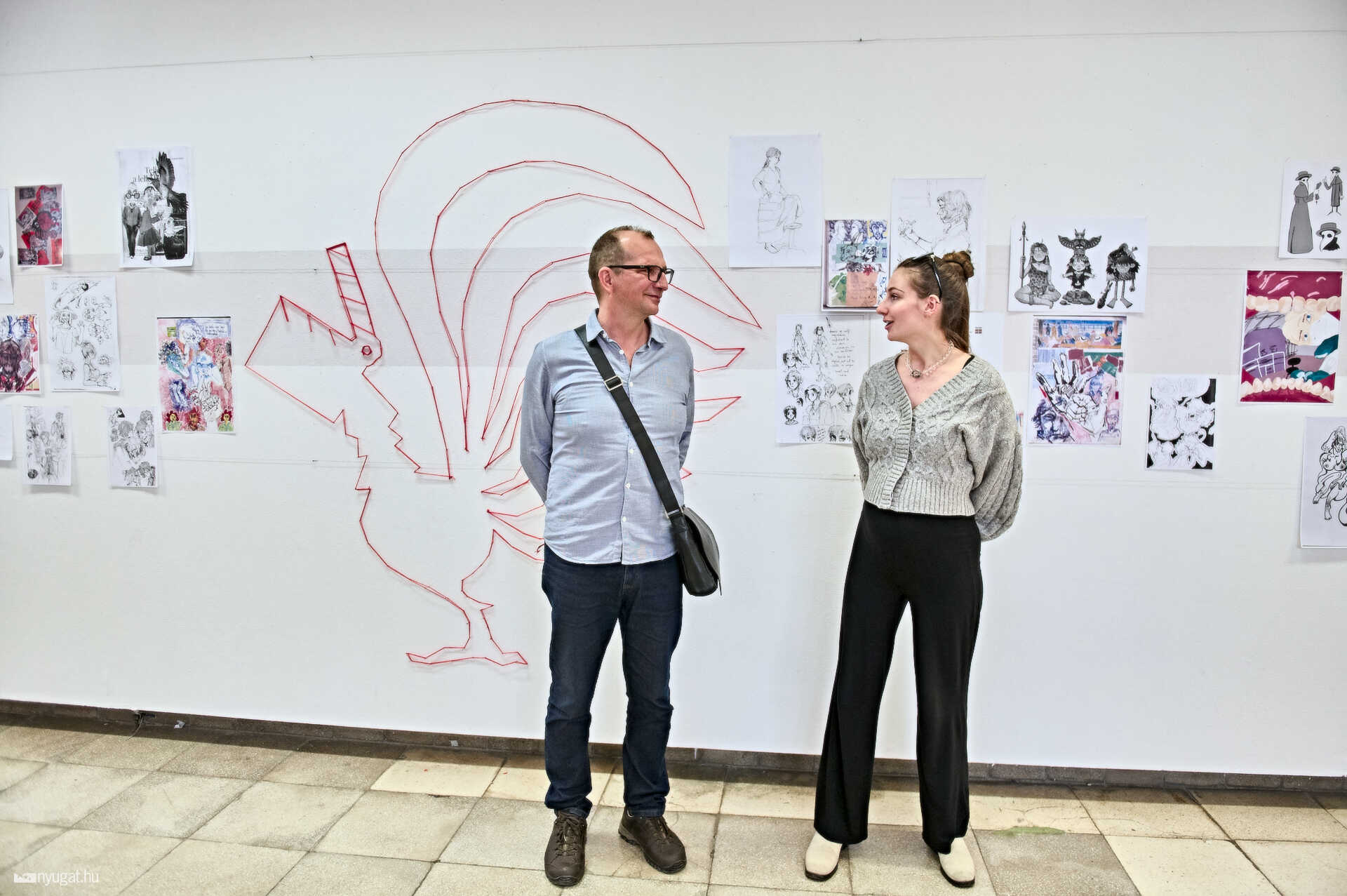 SketchBook kiállítás a művészetiben