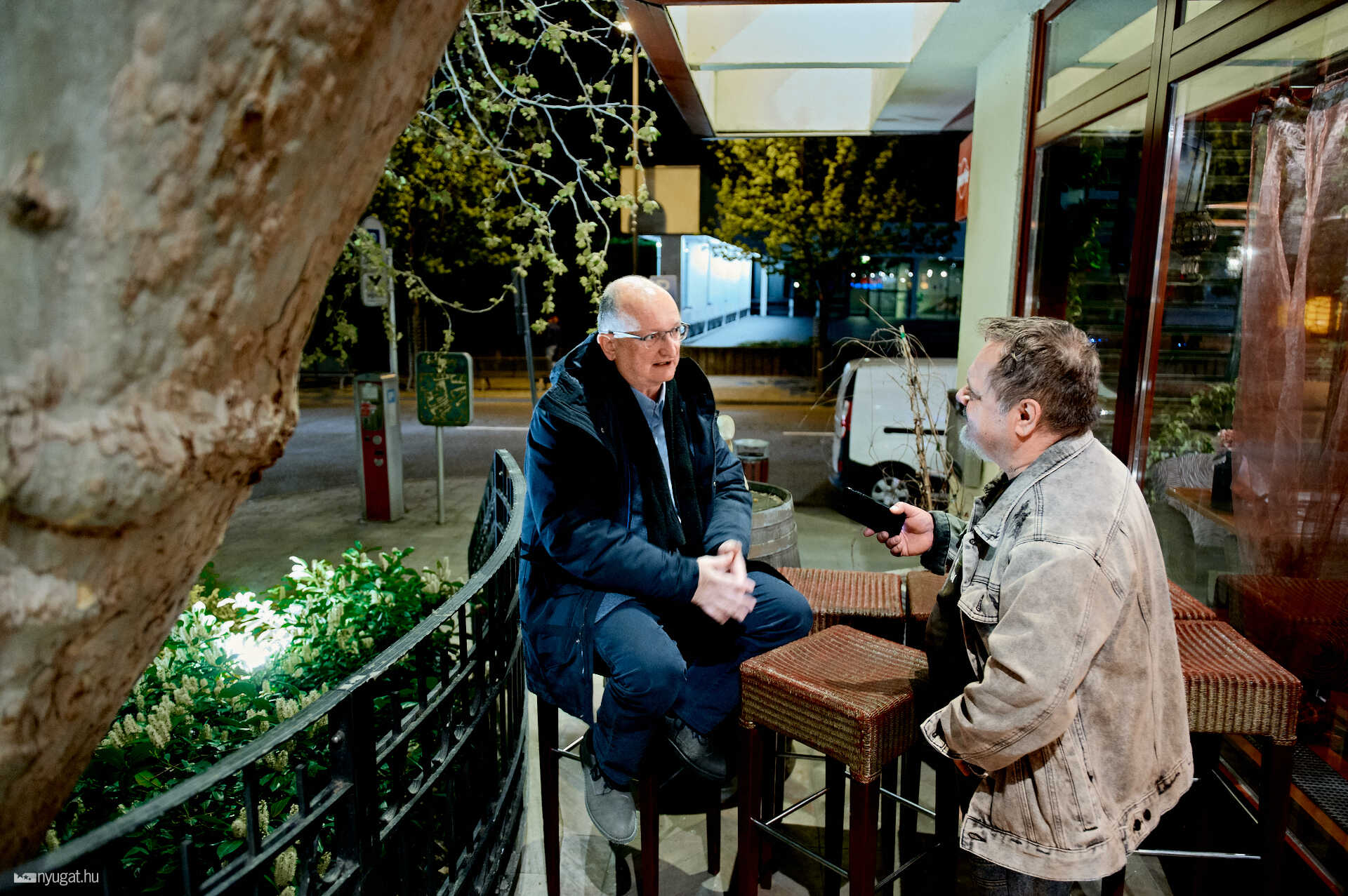 Rápli Róbert választási győzelem utáni interjú