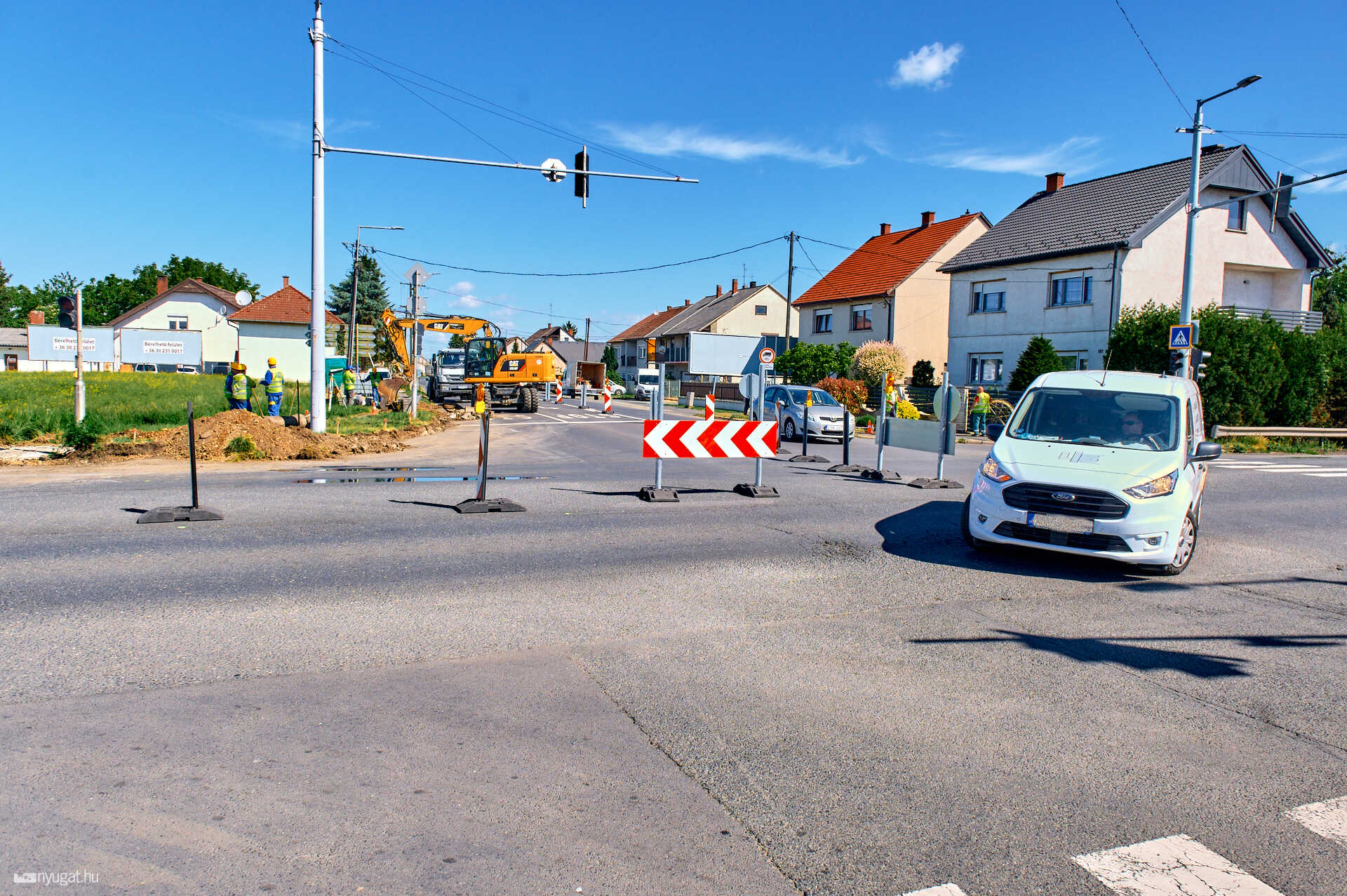 Mozaikos kereszteződés felújítása Szombathelyen