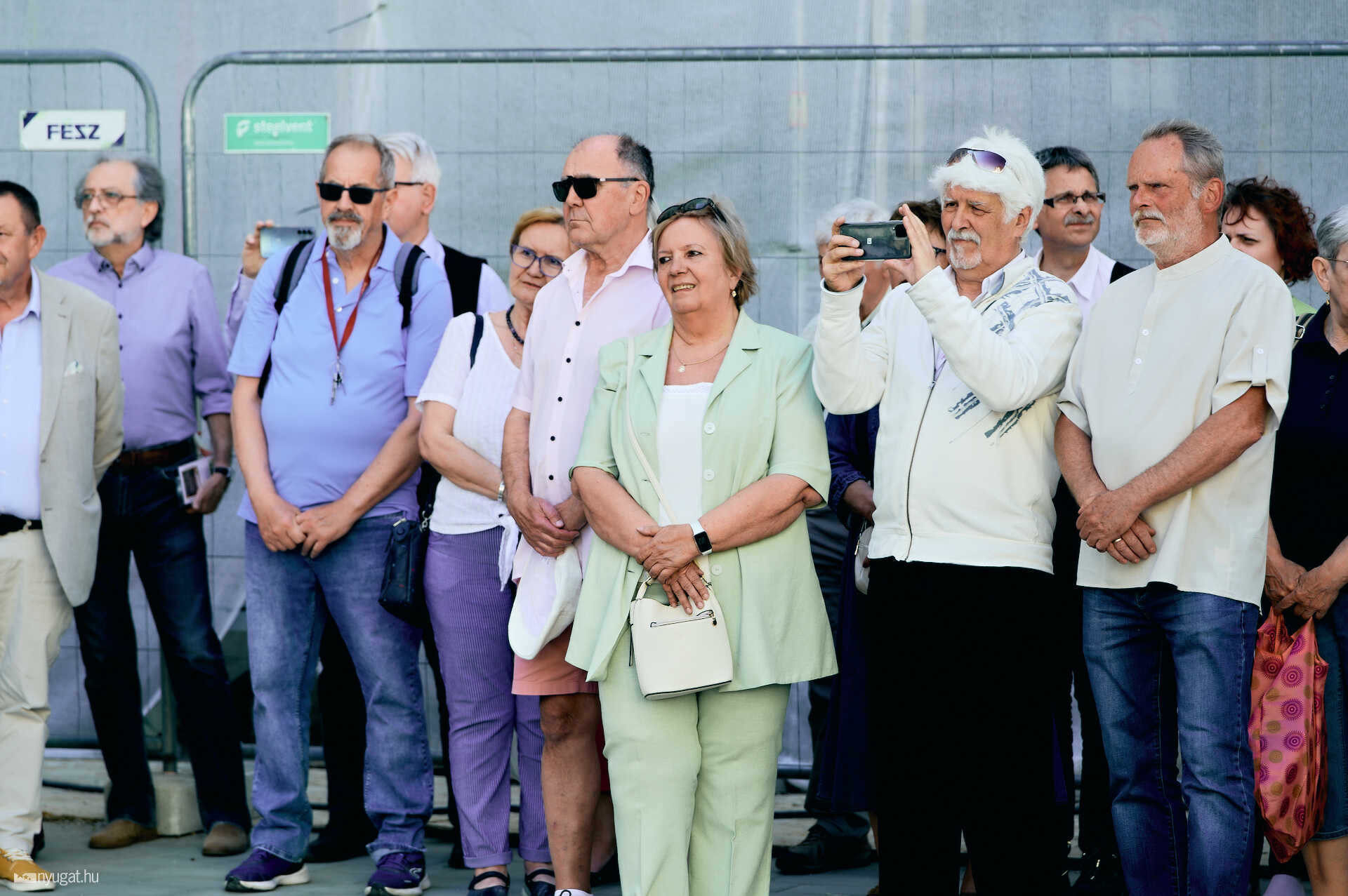 Feiszt György tér átadó