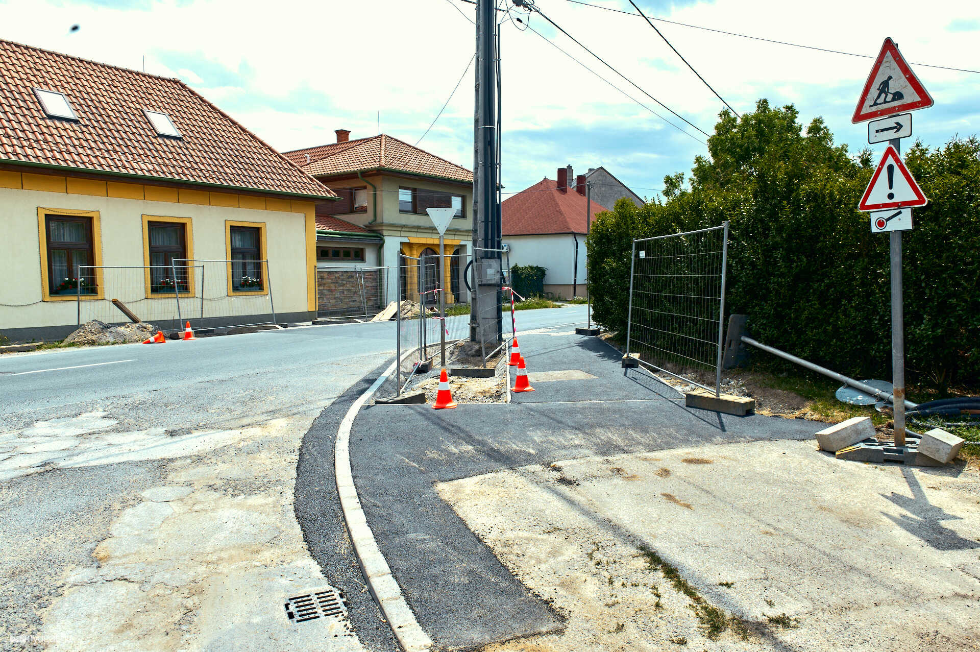 Közút útépítések Szombathelyen