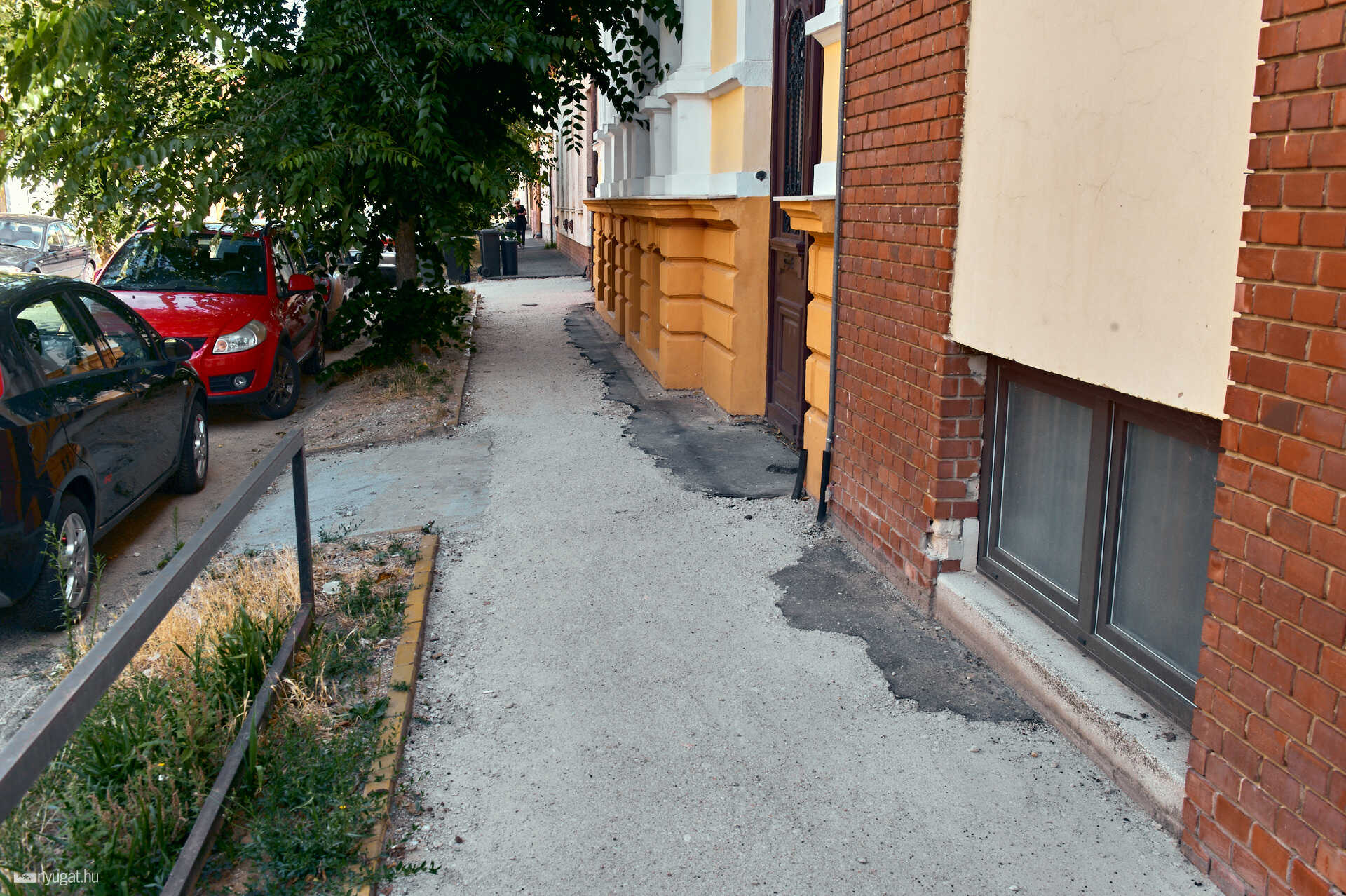 Welter Károly utca távközlési kábel
