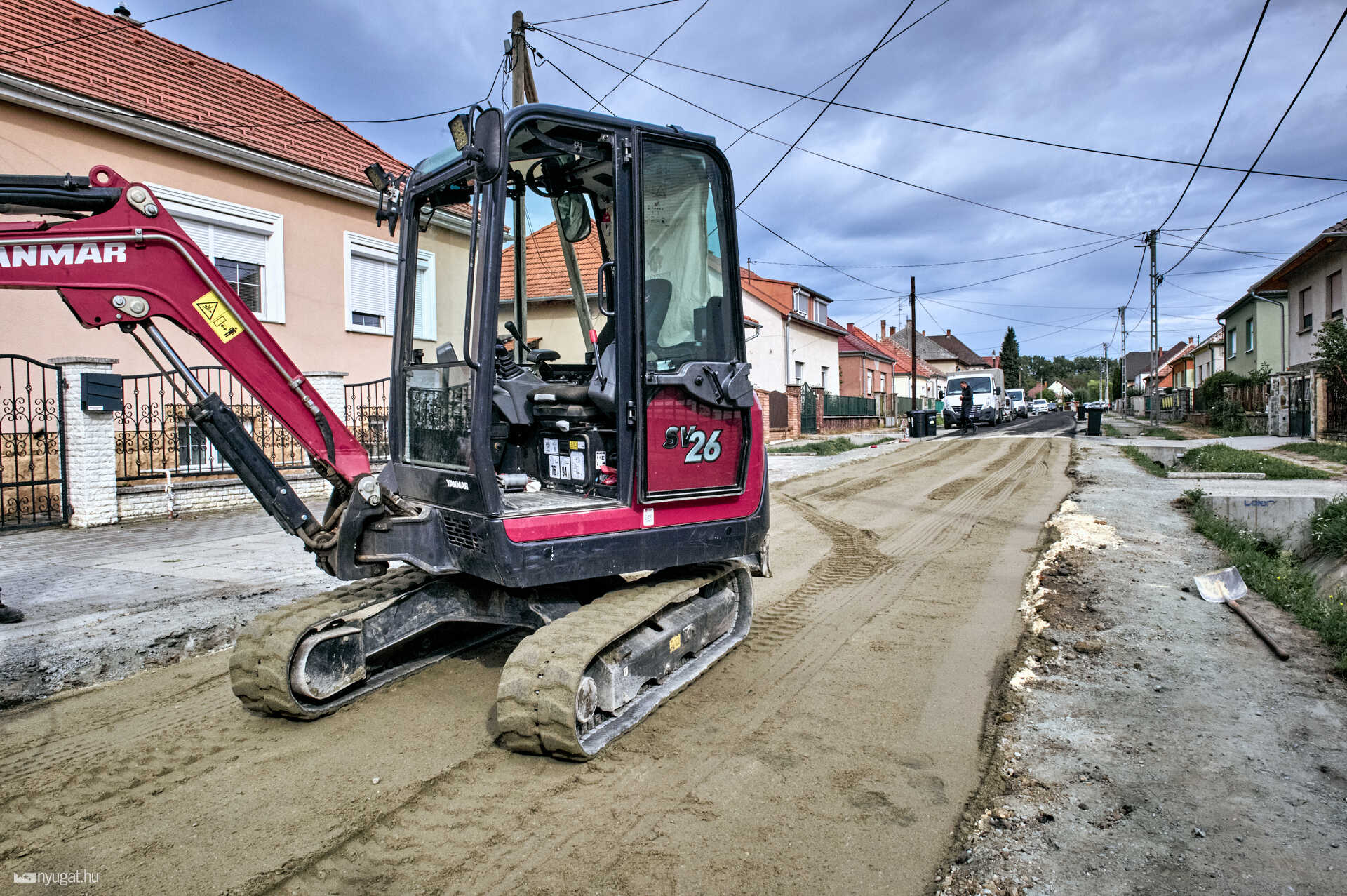 utcák aszfaltozása Szombathelyen 2026
