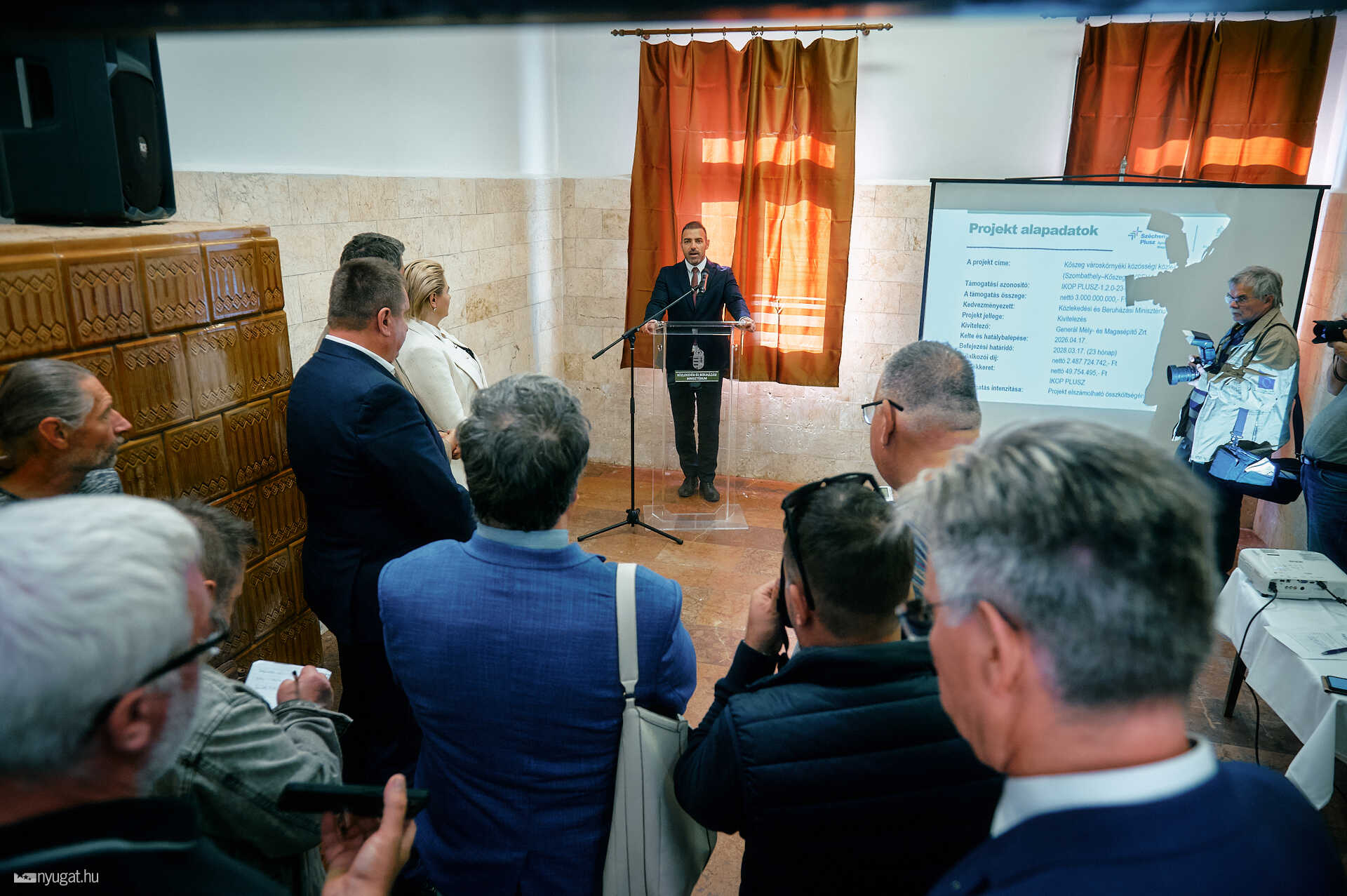 Intermodális központ átadó Kőszeg