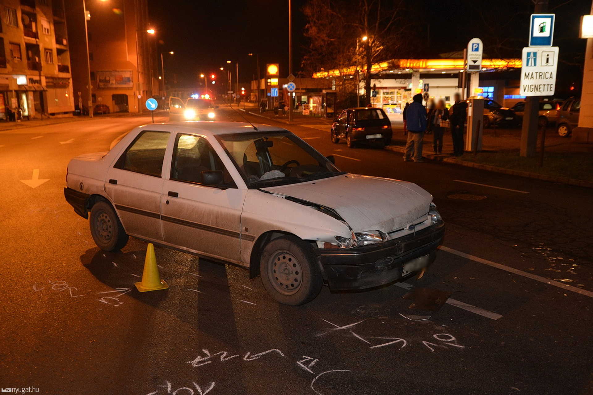 Baleset Szombathely belvárosában - Ford elé kanyarodott a Suzuki