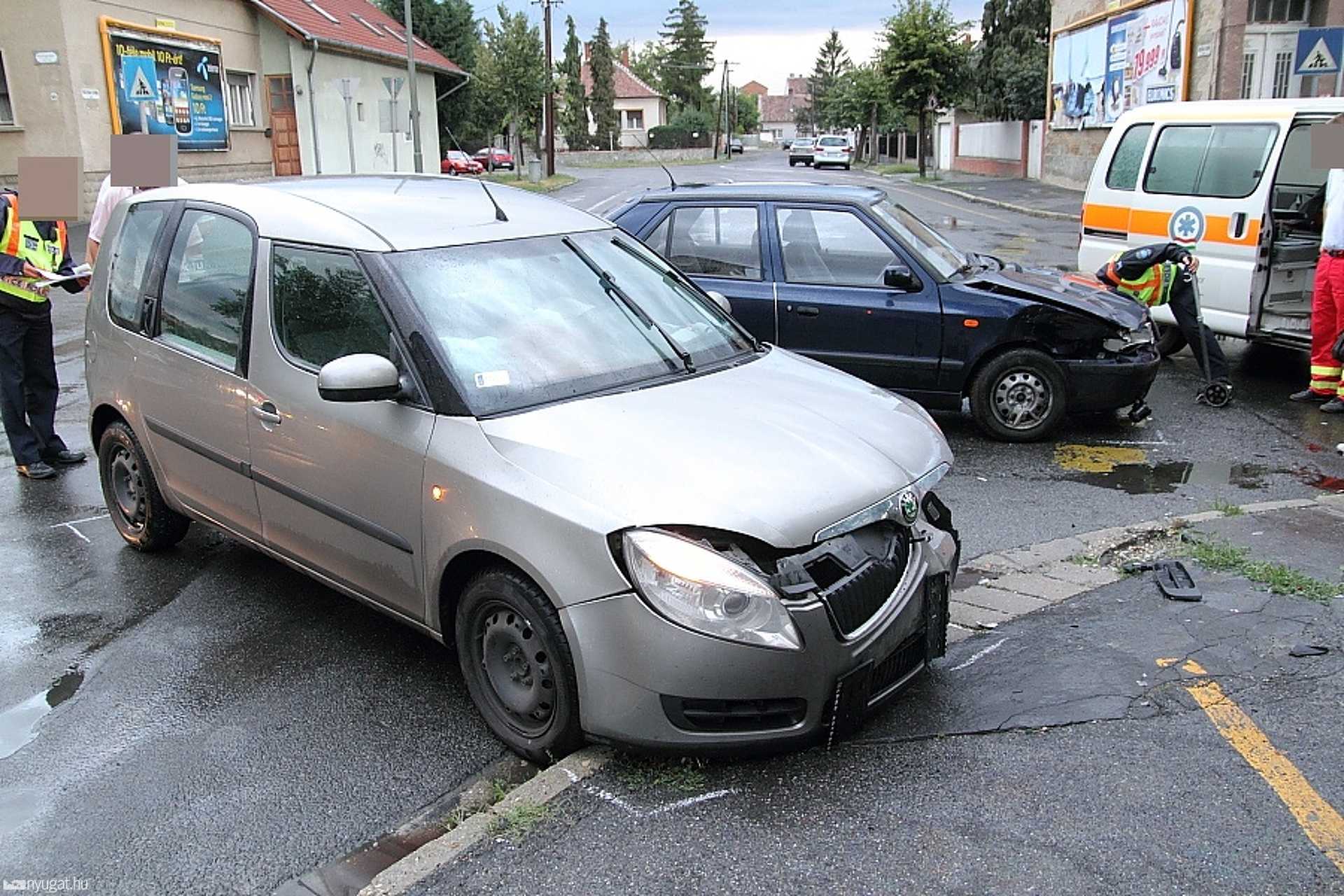 Baleset a Semmelweis utcában