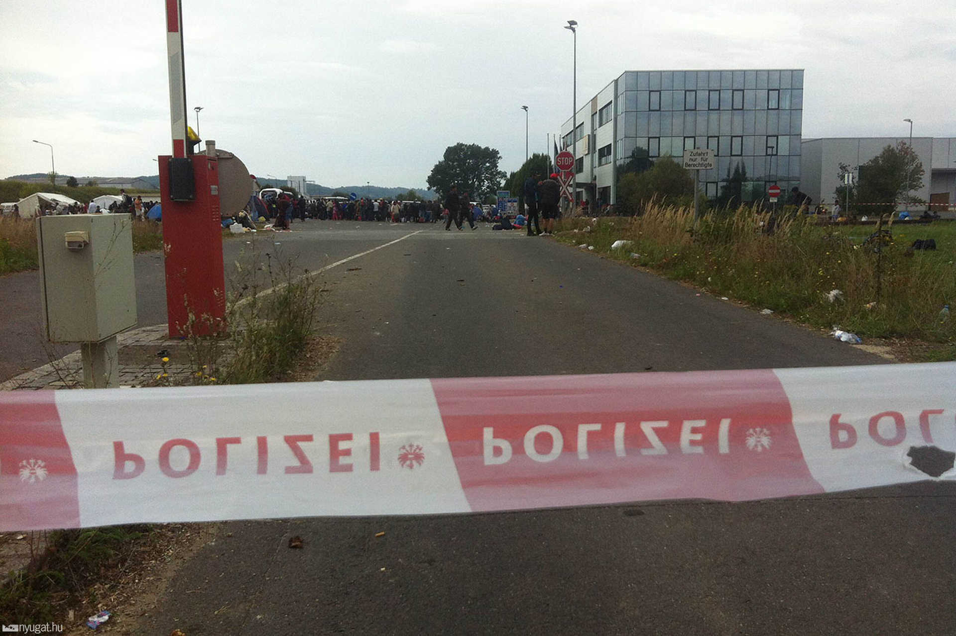 Menekültek a szentgotthárdi határszakaszon