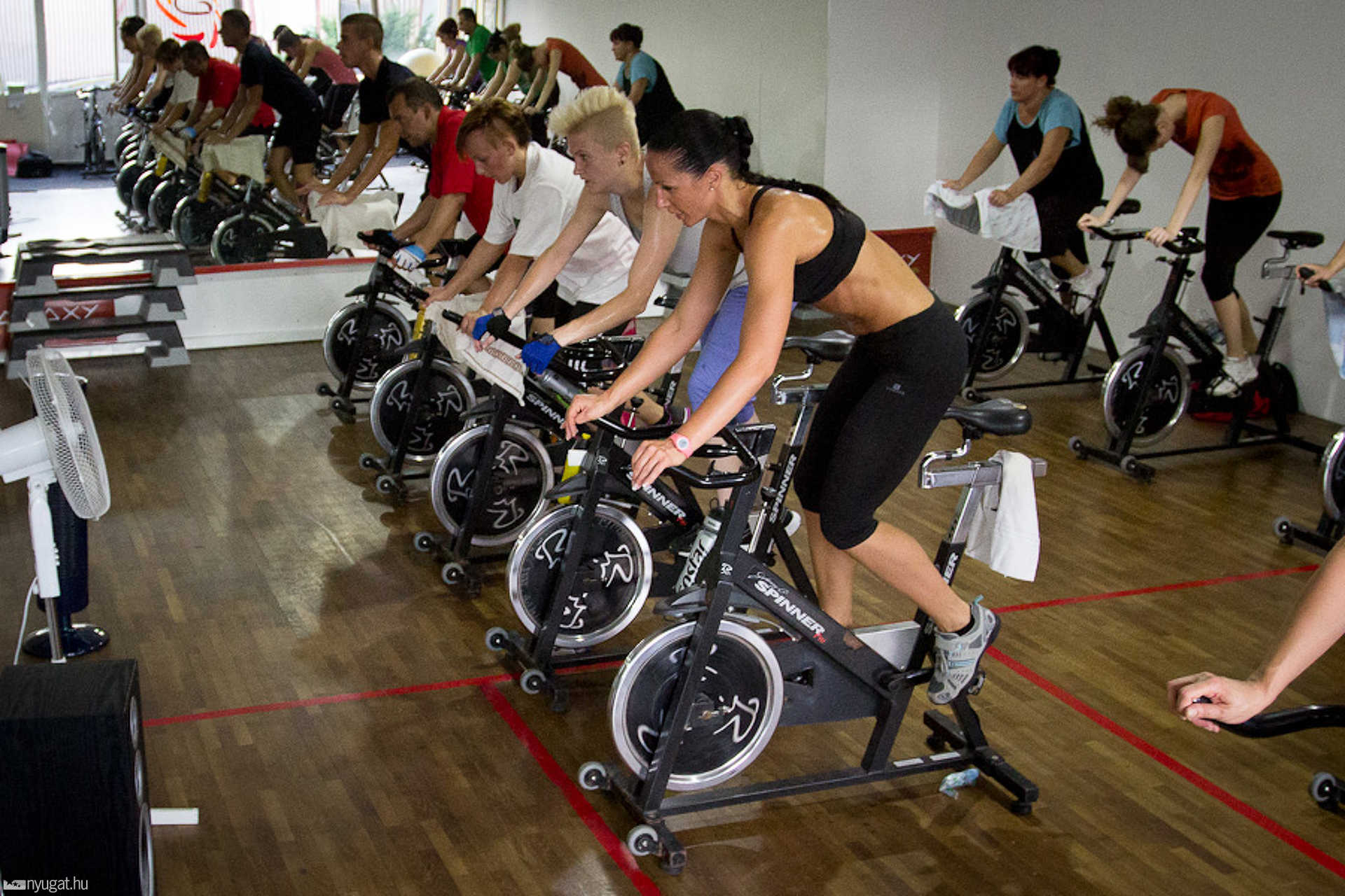Spinning a Galaxy Fitnessben
