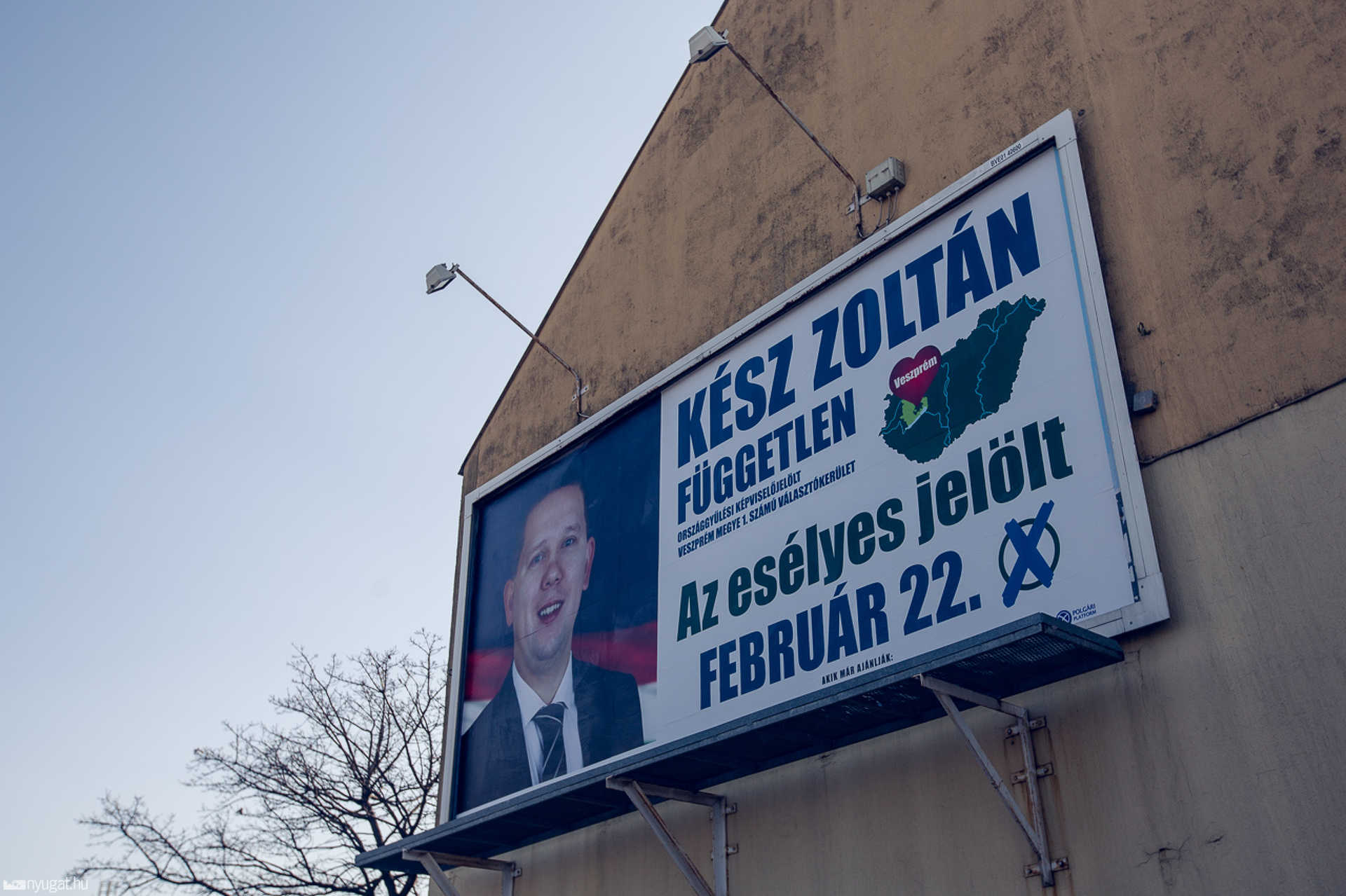 Ilyen a kétharmados kampány Veszprémben