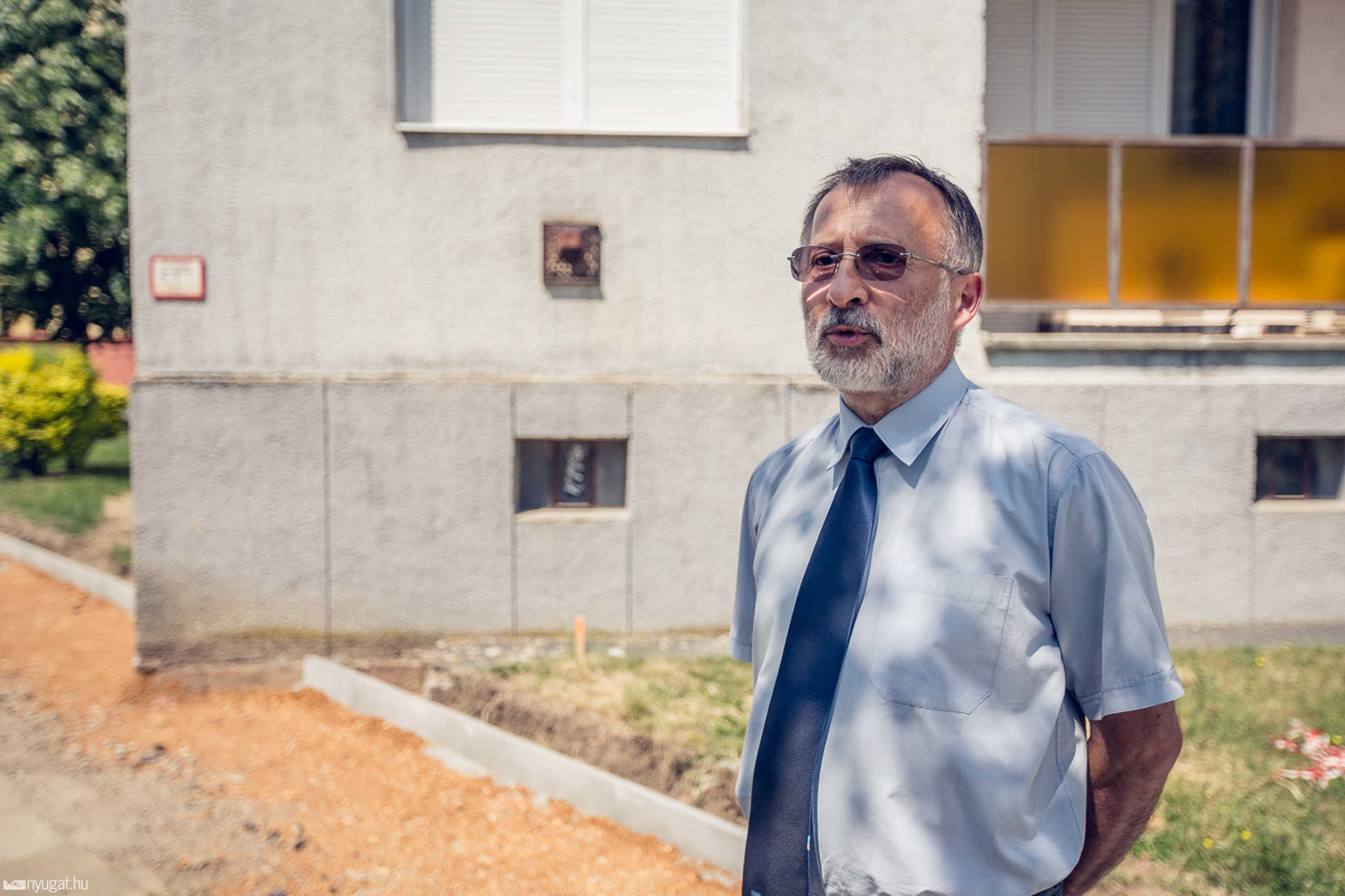 Sajtótájékoztató a Diófa utcai beruházással kapcsolatban