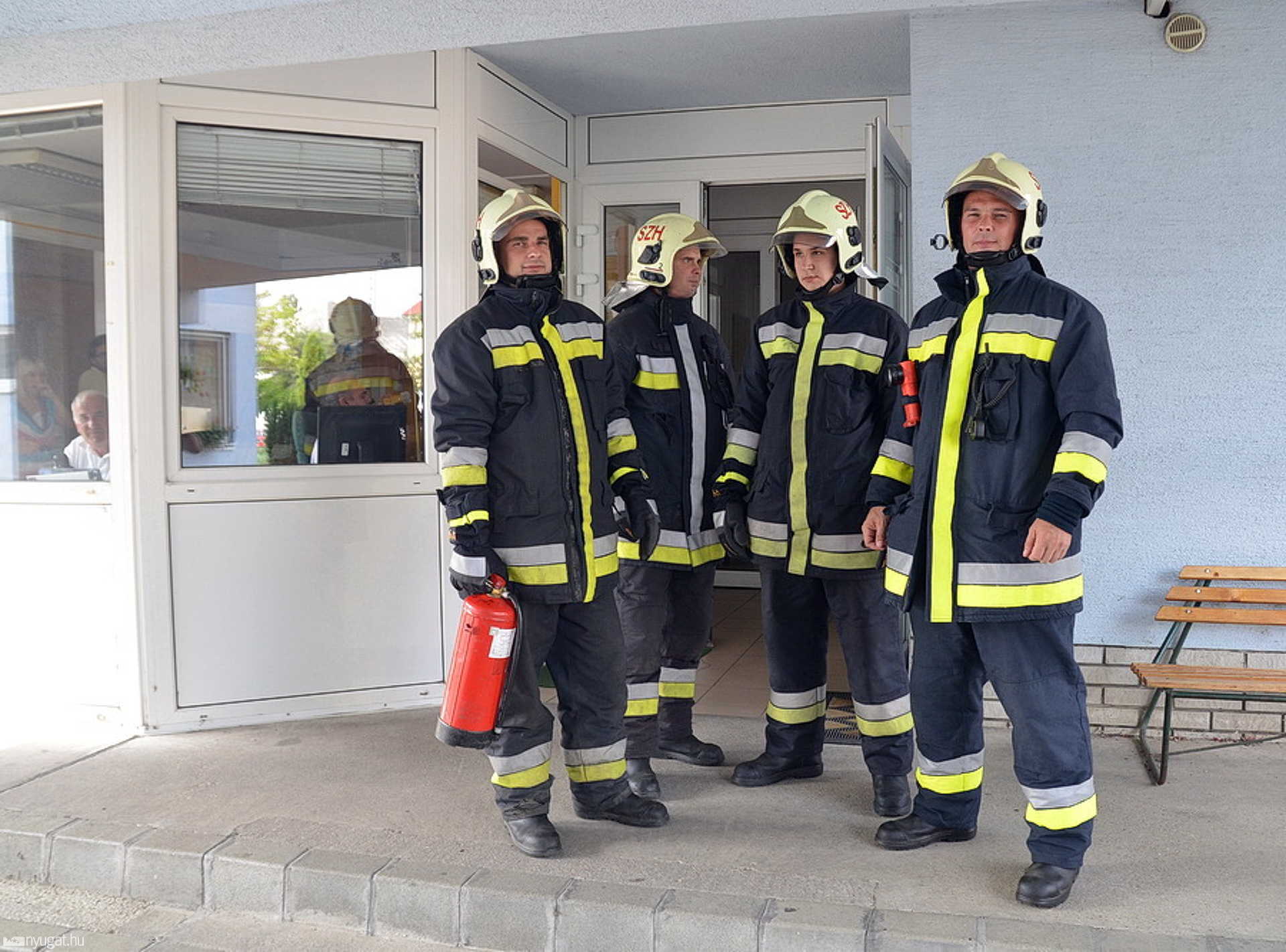 Rövidzárlat a Szombathelyi Mentőállomáson