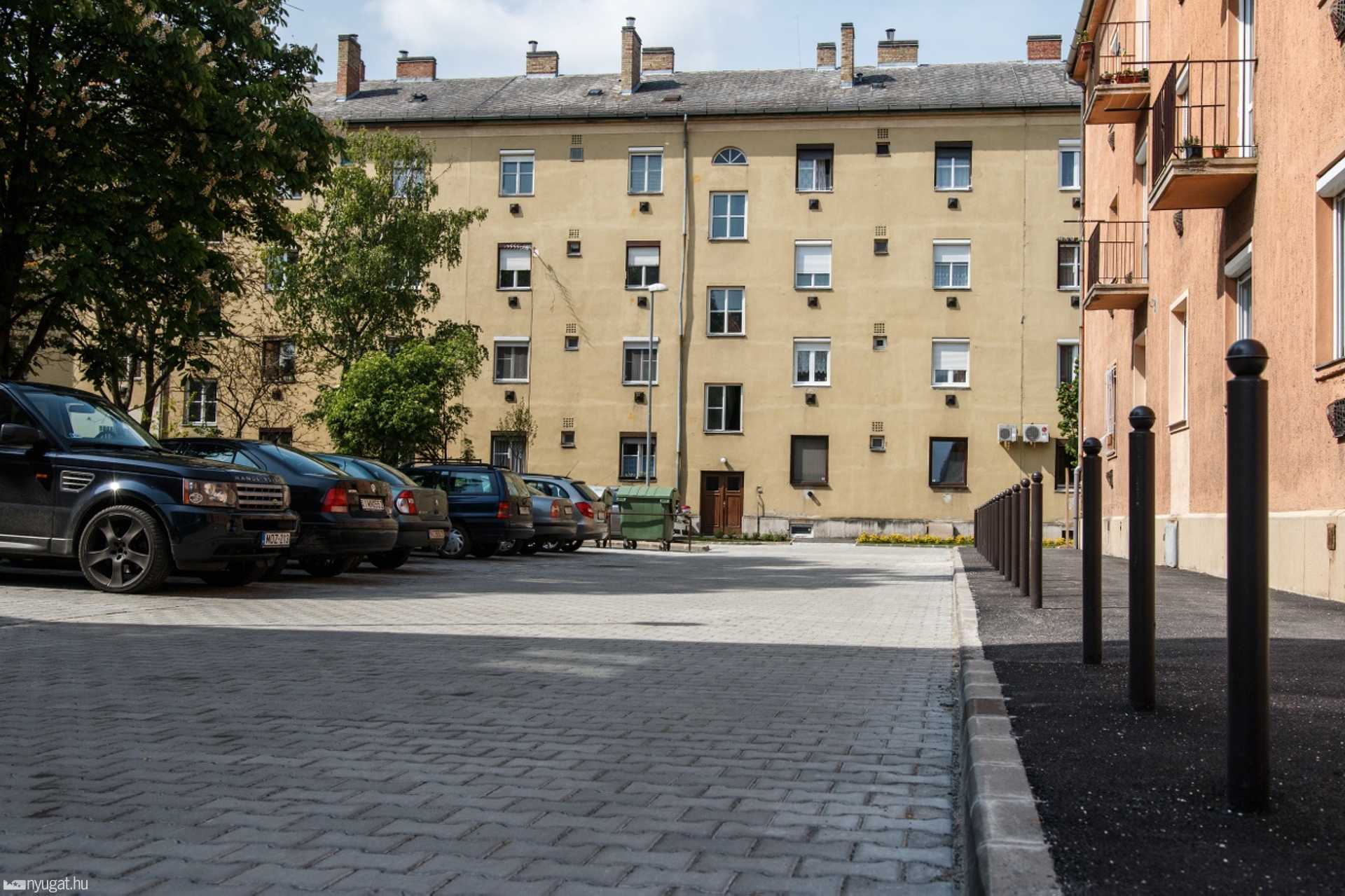 Kisfaludy Sándor utcai tömbbelső átadása