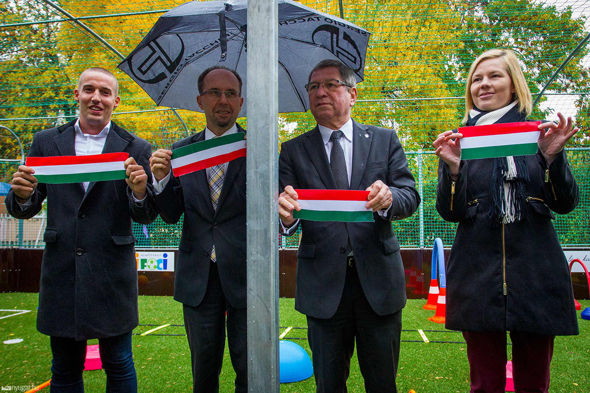 Sportpályát avattak a Mocorgó óvodában
