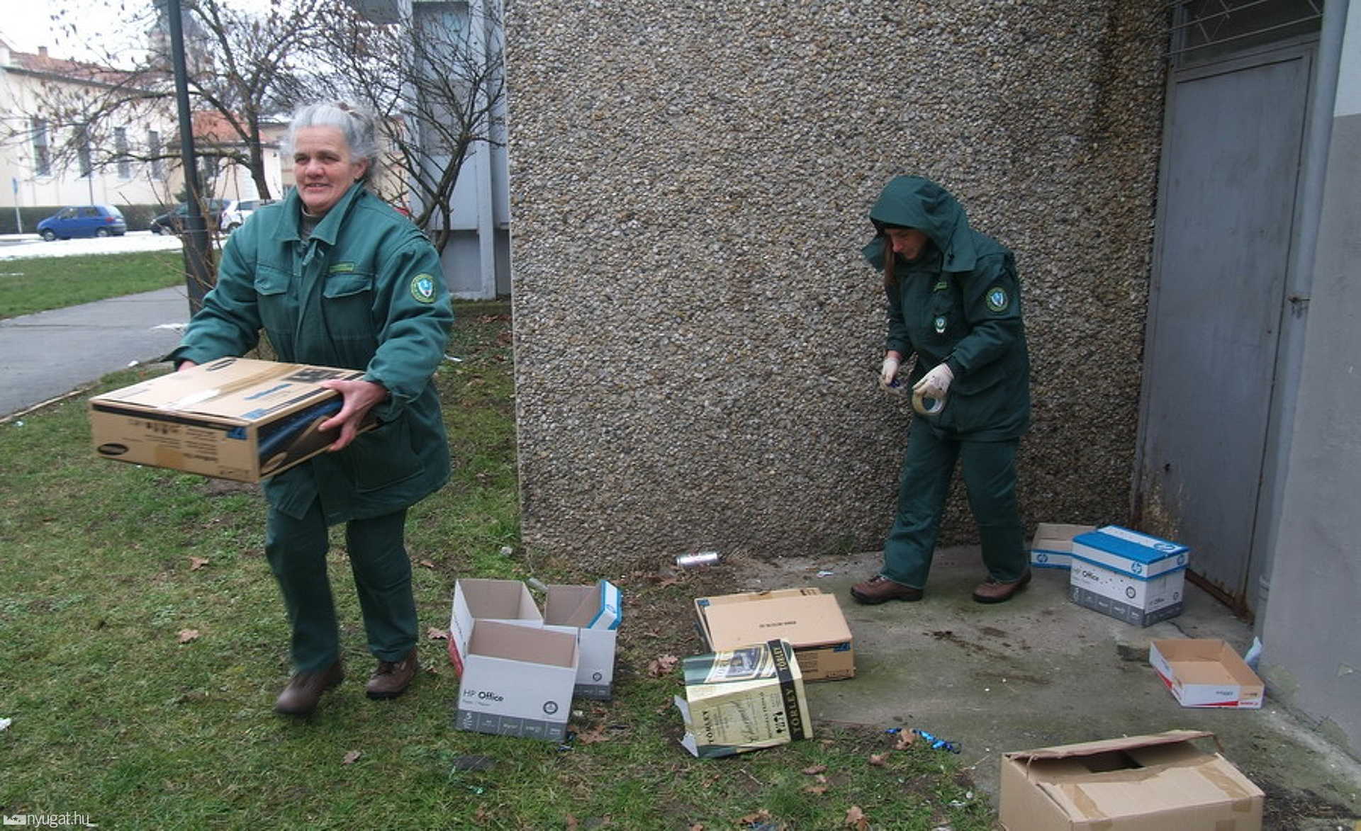 A befogott emlősök többsége megmenekült