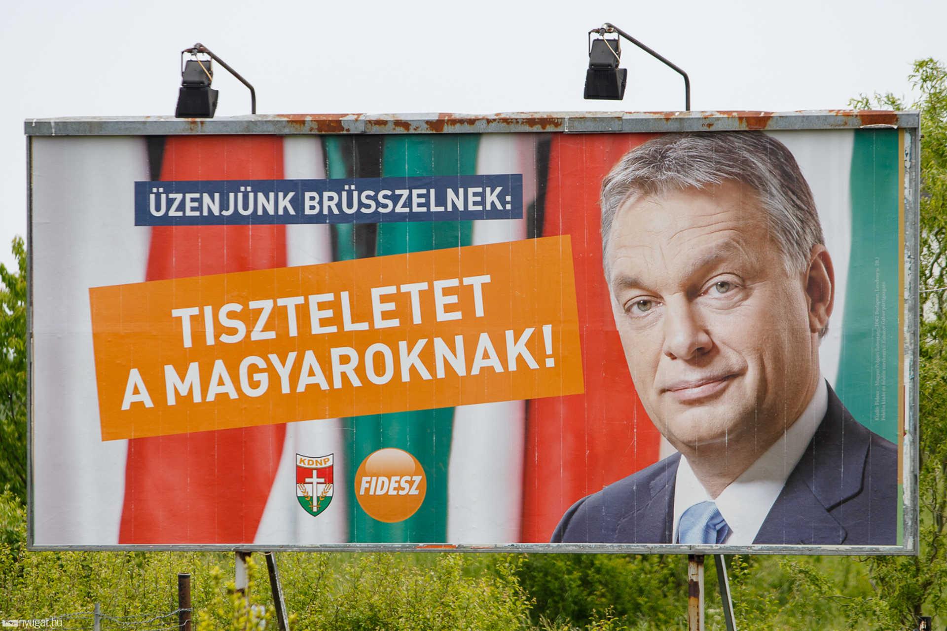 Az EP-kampány plakátjai