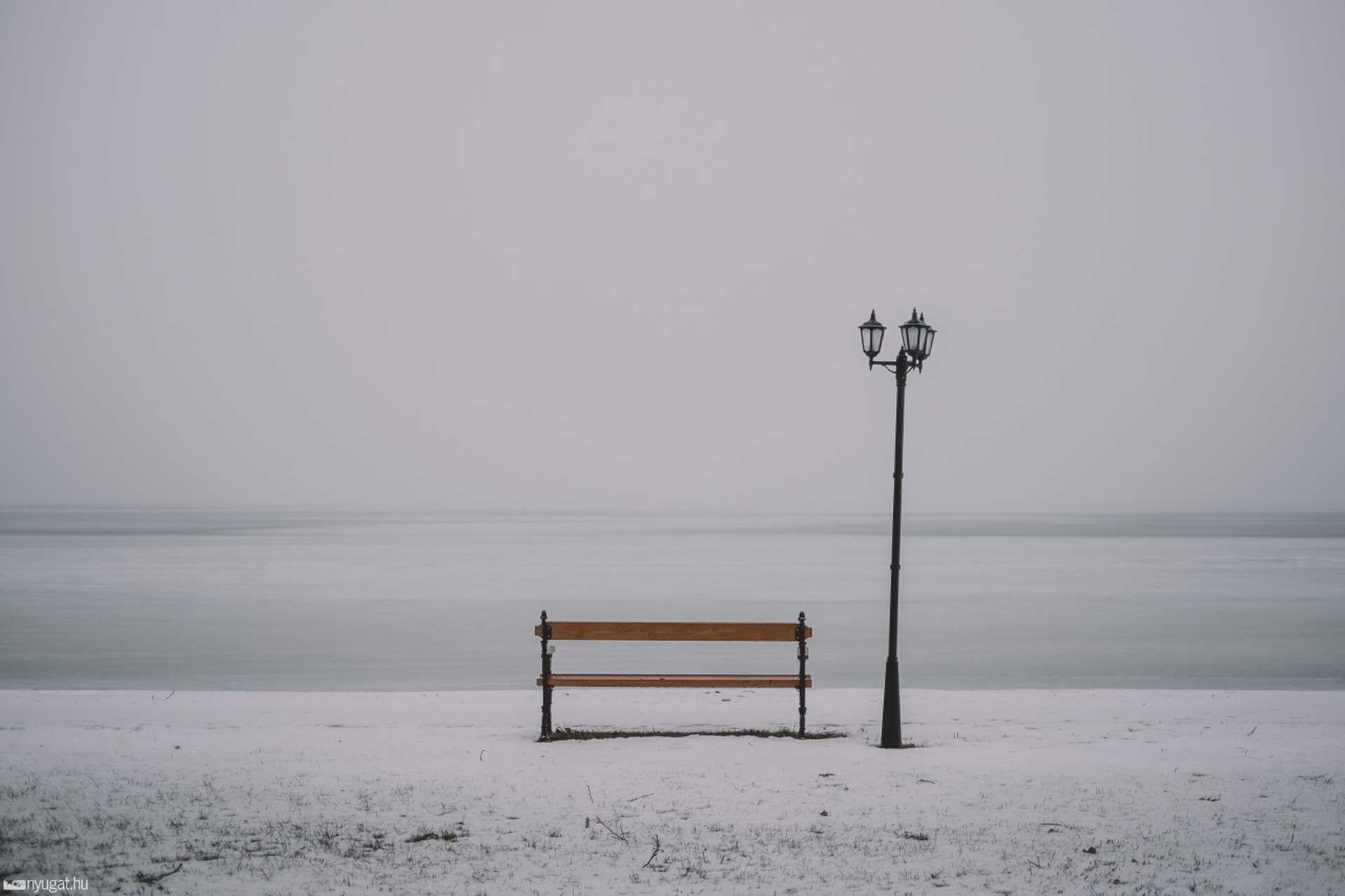 Balaton januárban
