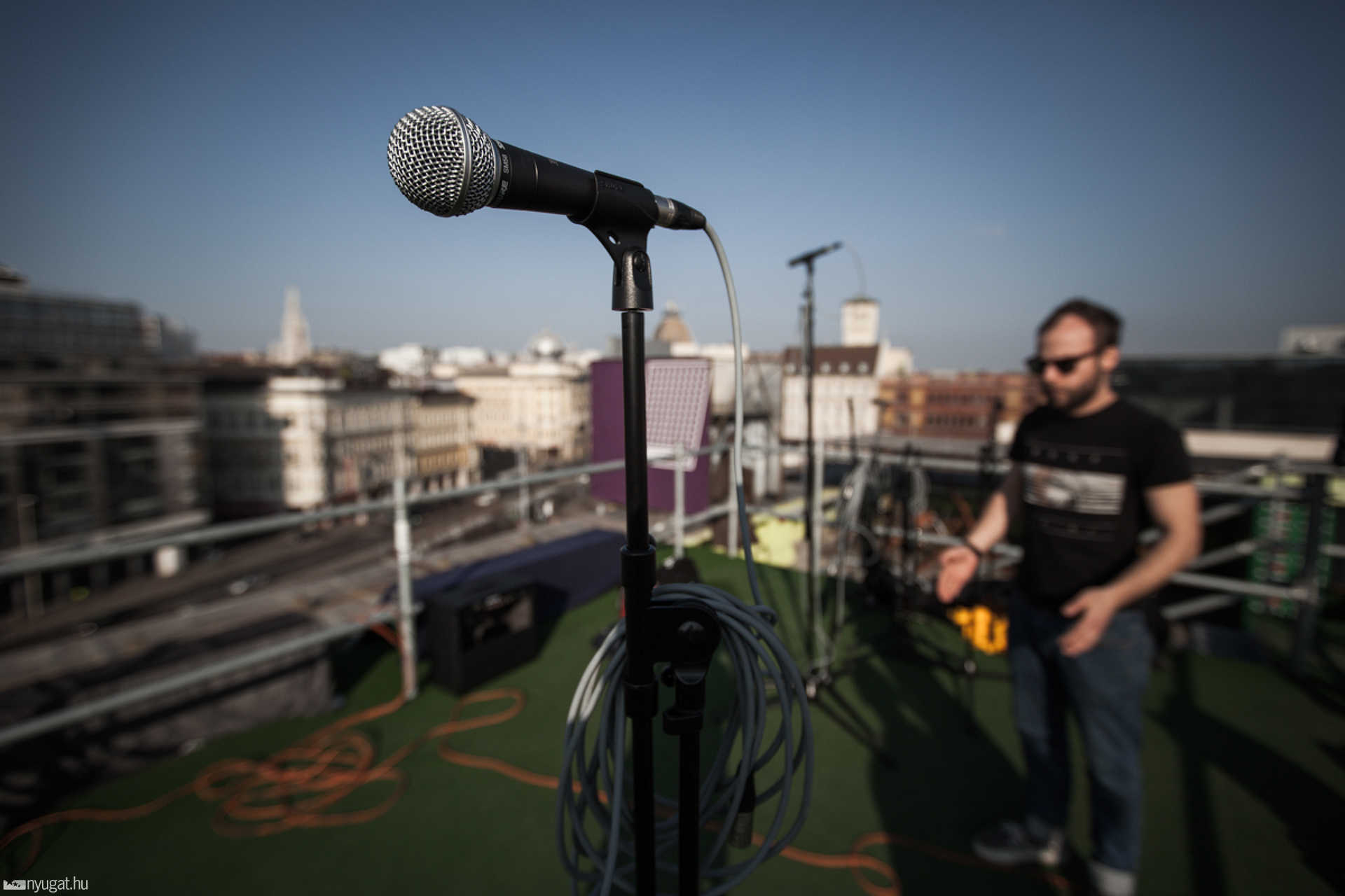 Balcony TV Budapest: így zajlott a forgatás