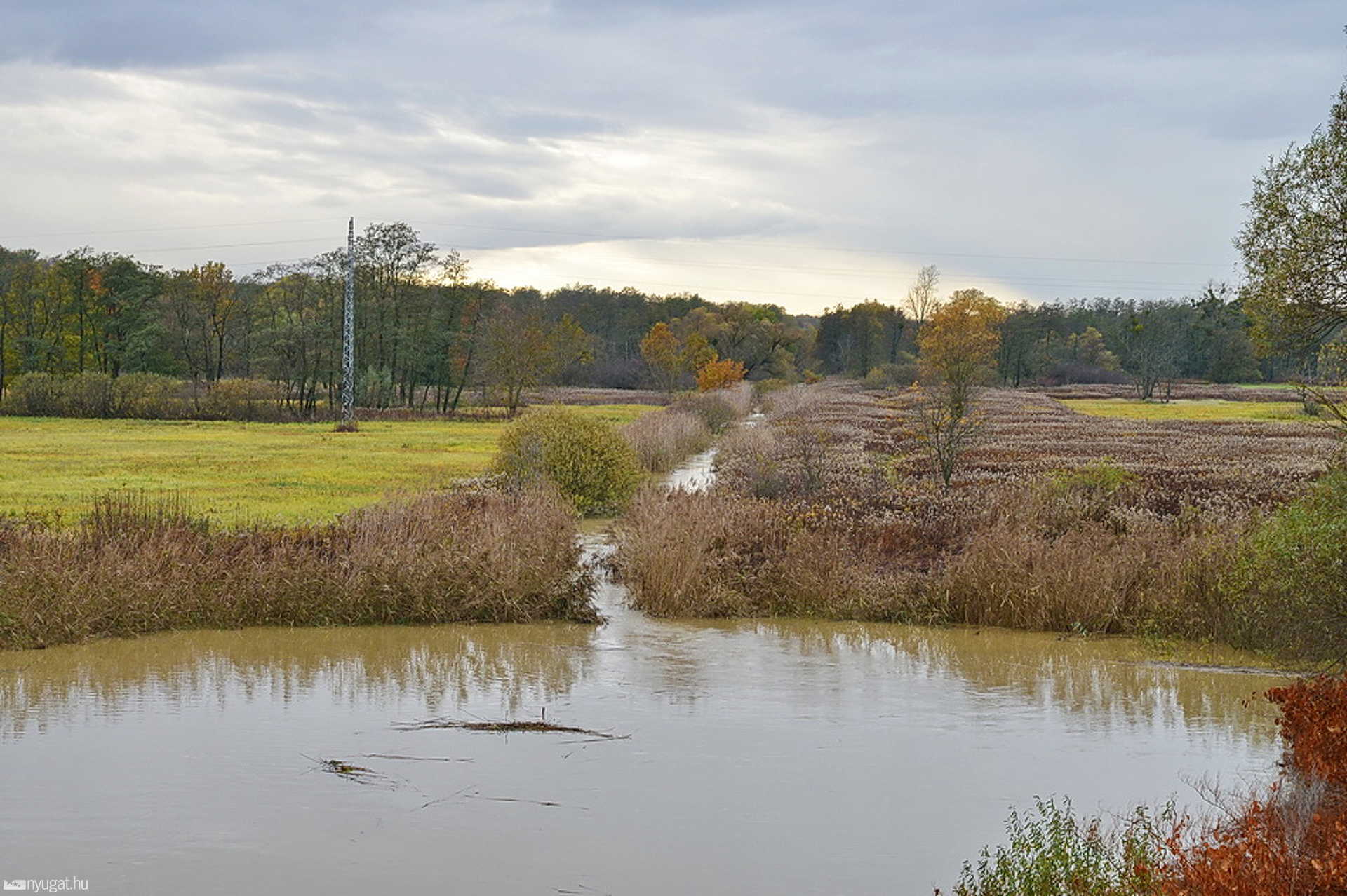 Áradó patakok és folyók Vas megyében - 2012.november 6.