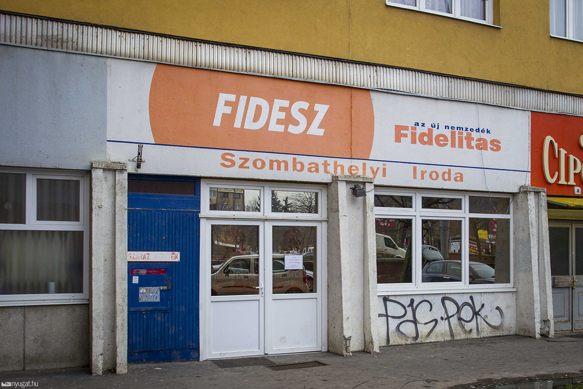 Fidesz iroda - Szent Márton u.