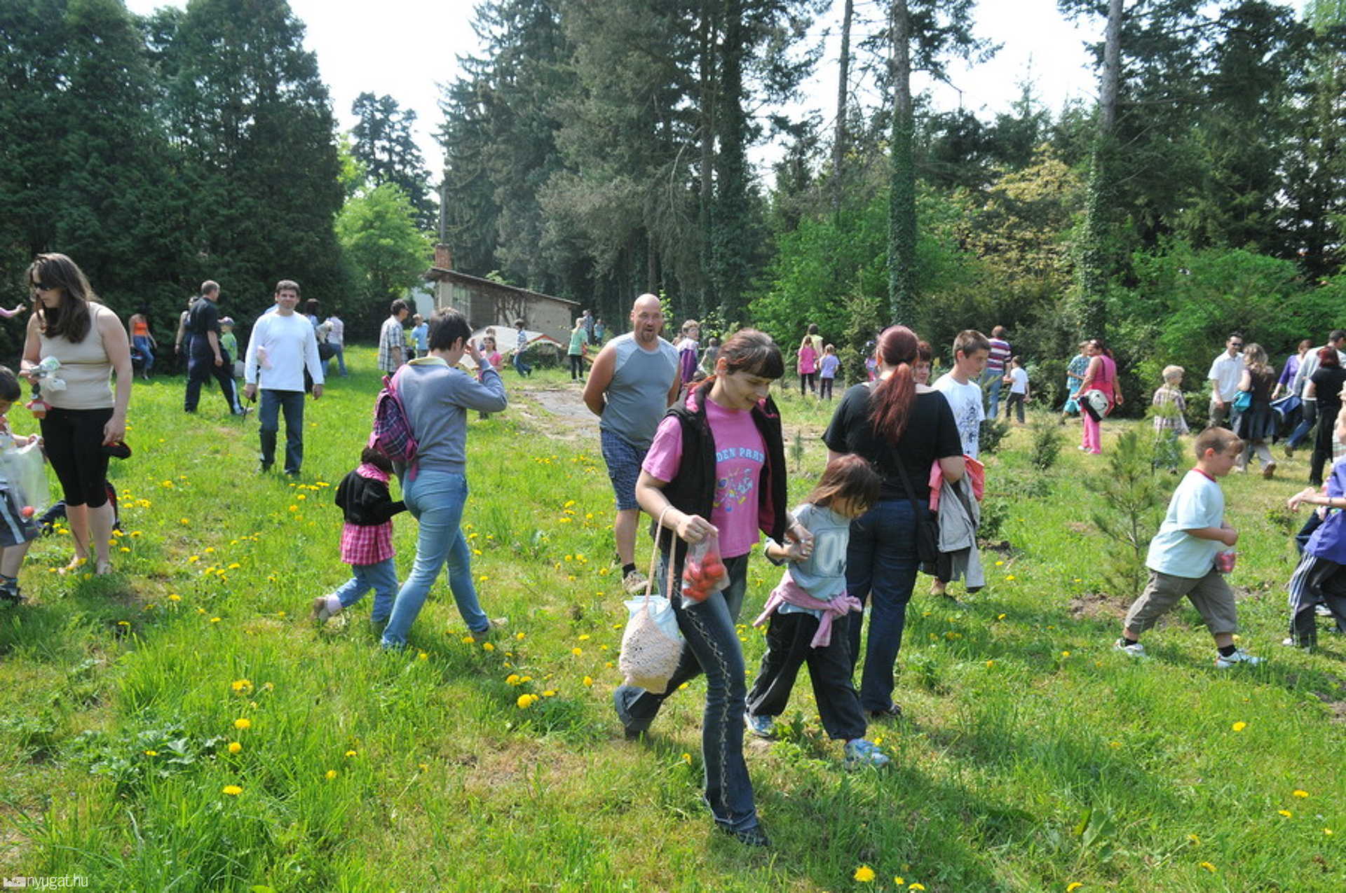 Húsvét hétfő a Kámoni Arborétumban - 2011.