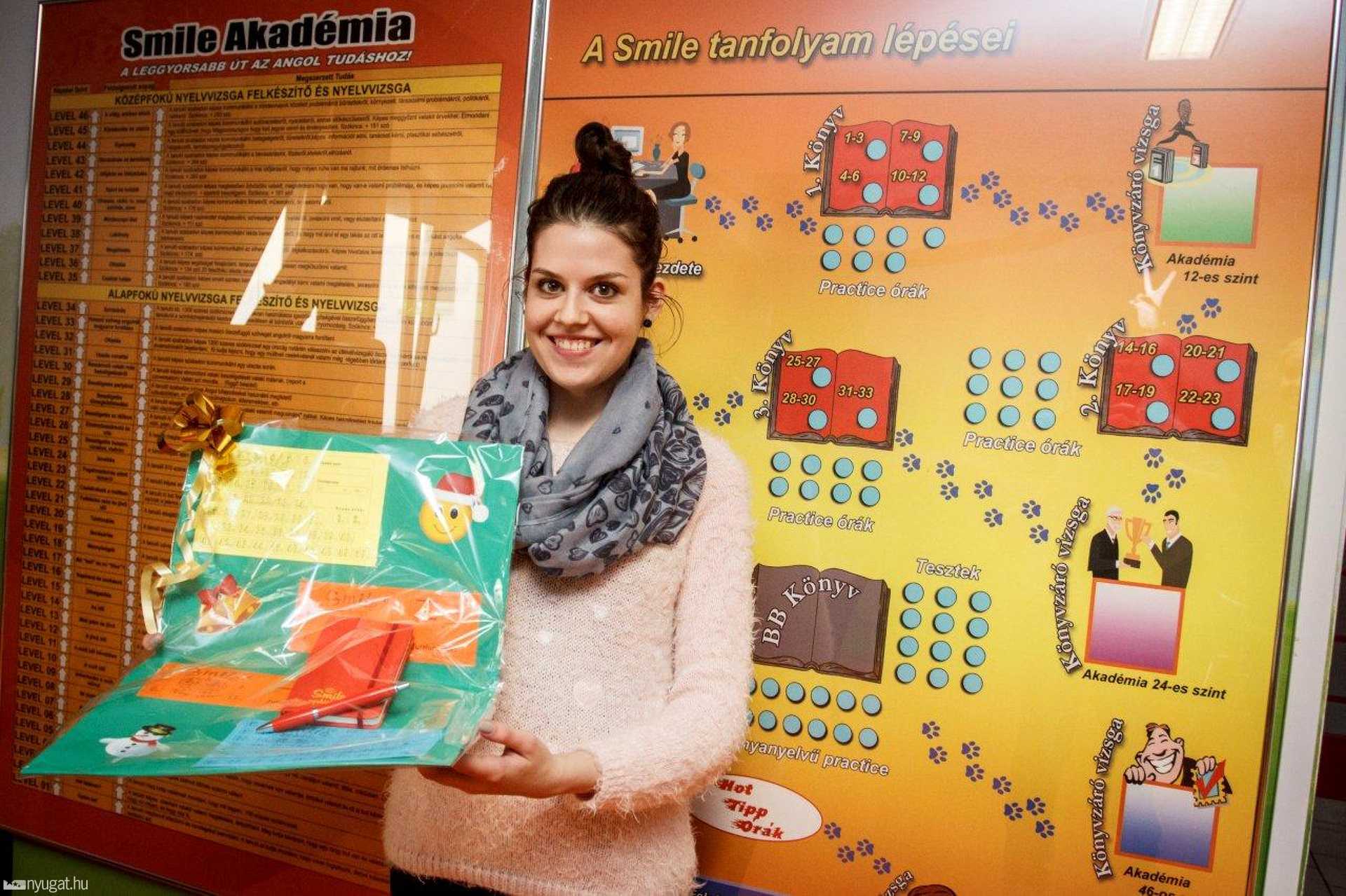 A nyelvvizsgát vonzó karácsonyi csomag