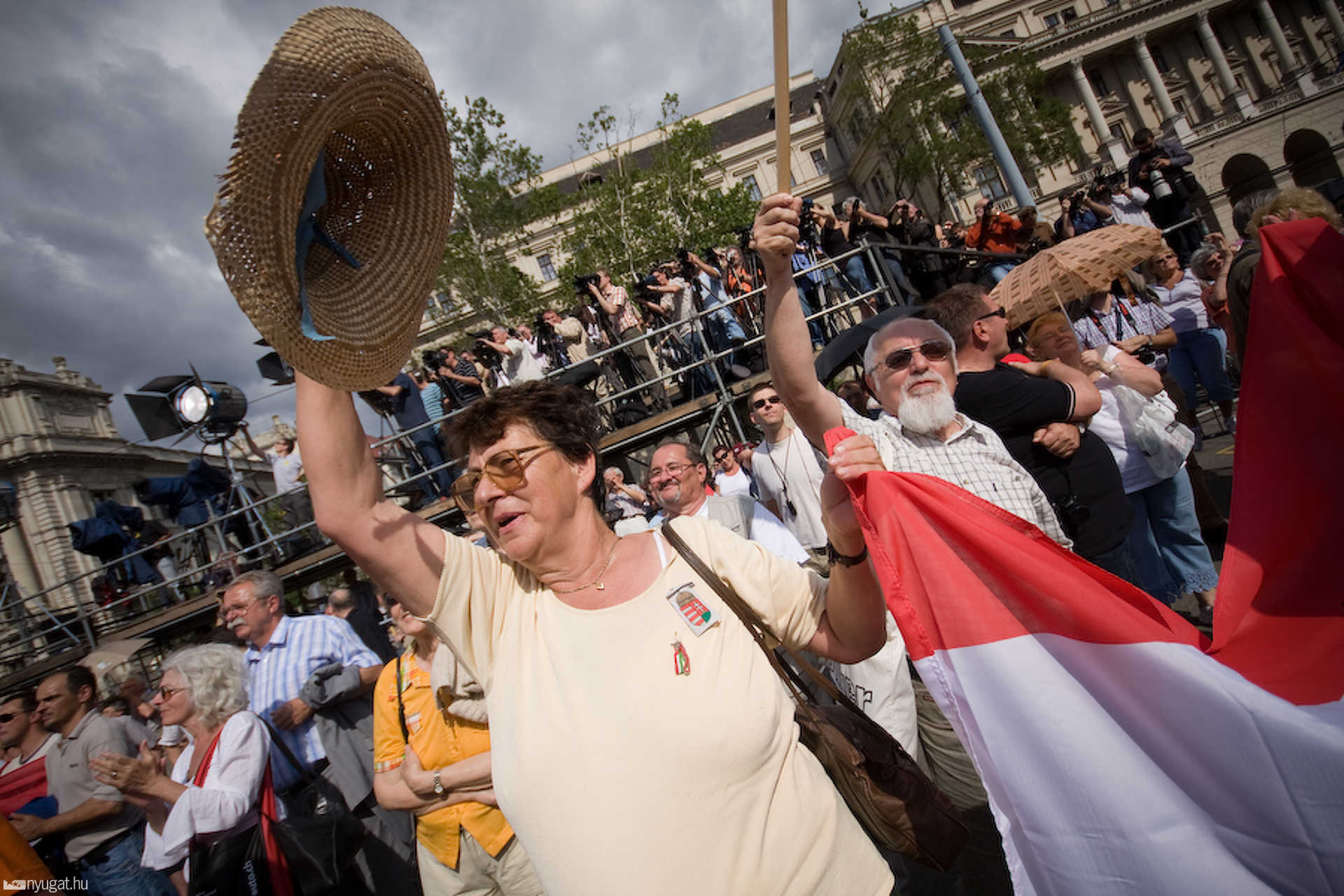 Fidesz nagygyűlés a miniszterelnöki eskütétel napján