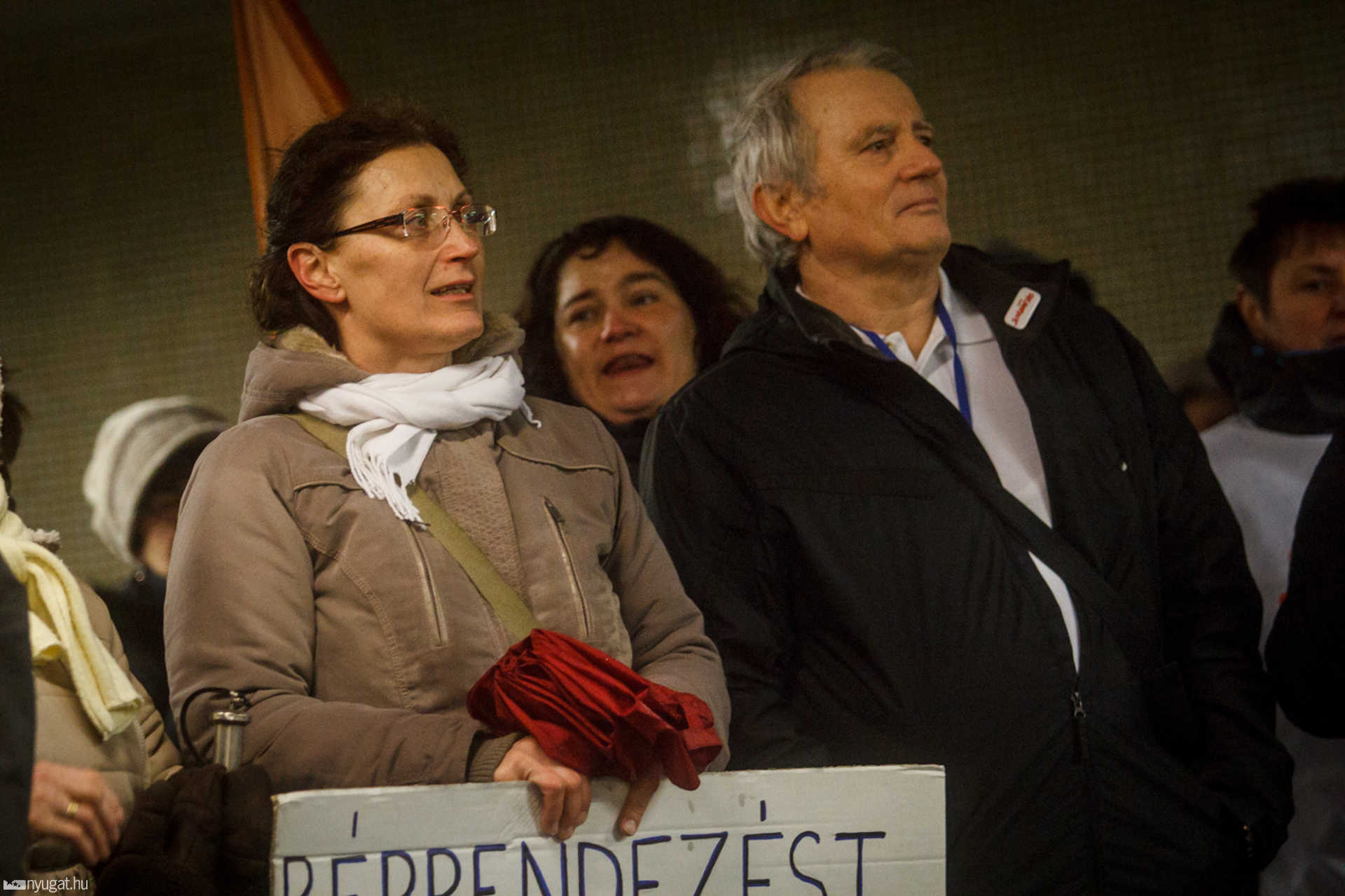Szombathelyi tüntetés a kormány oktatáspolitikája ellen