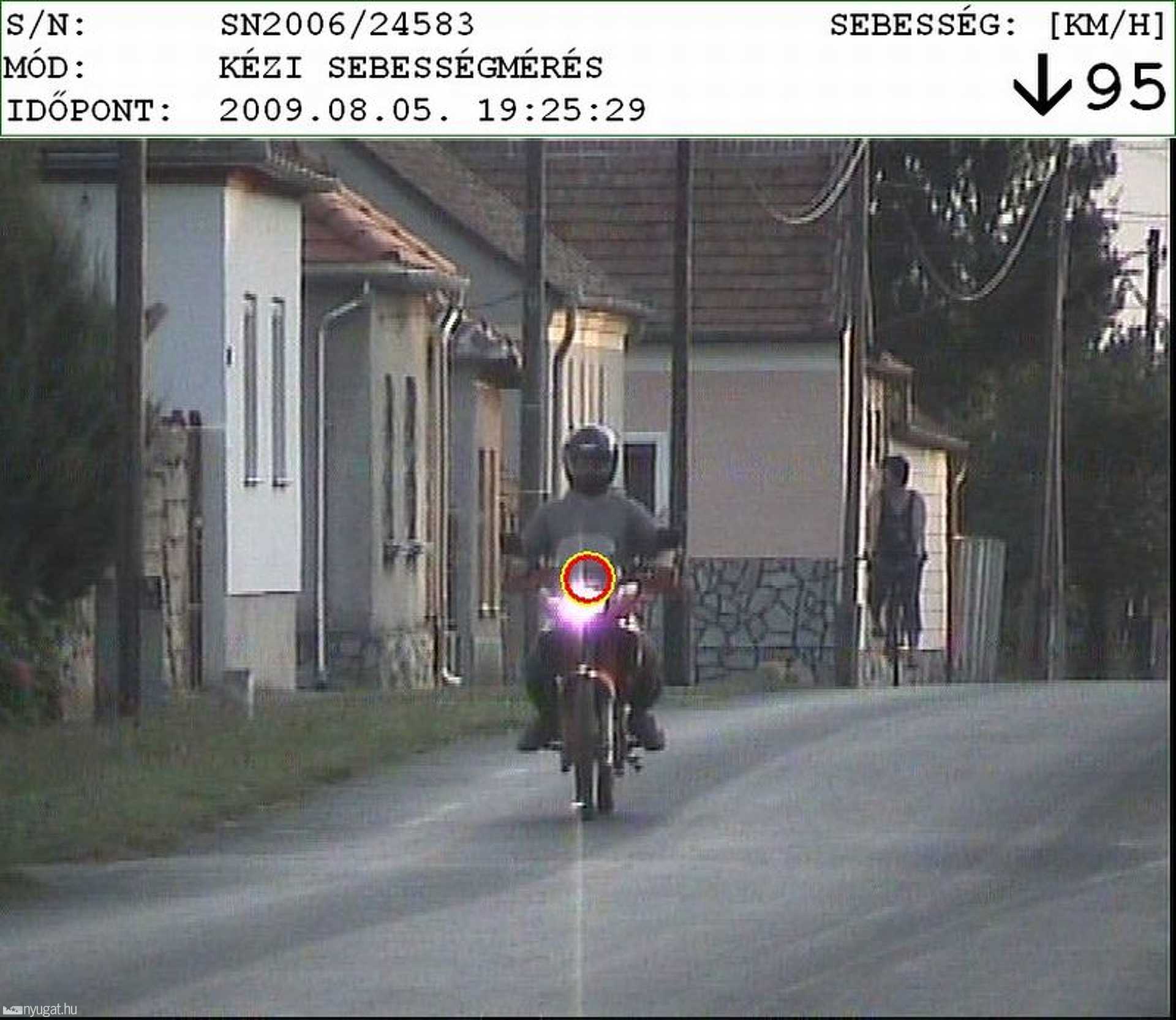 A bronzérmet egy motoros érdemelte ki