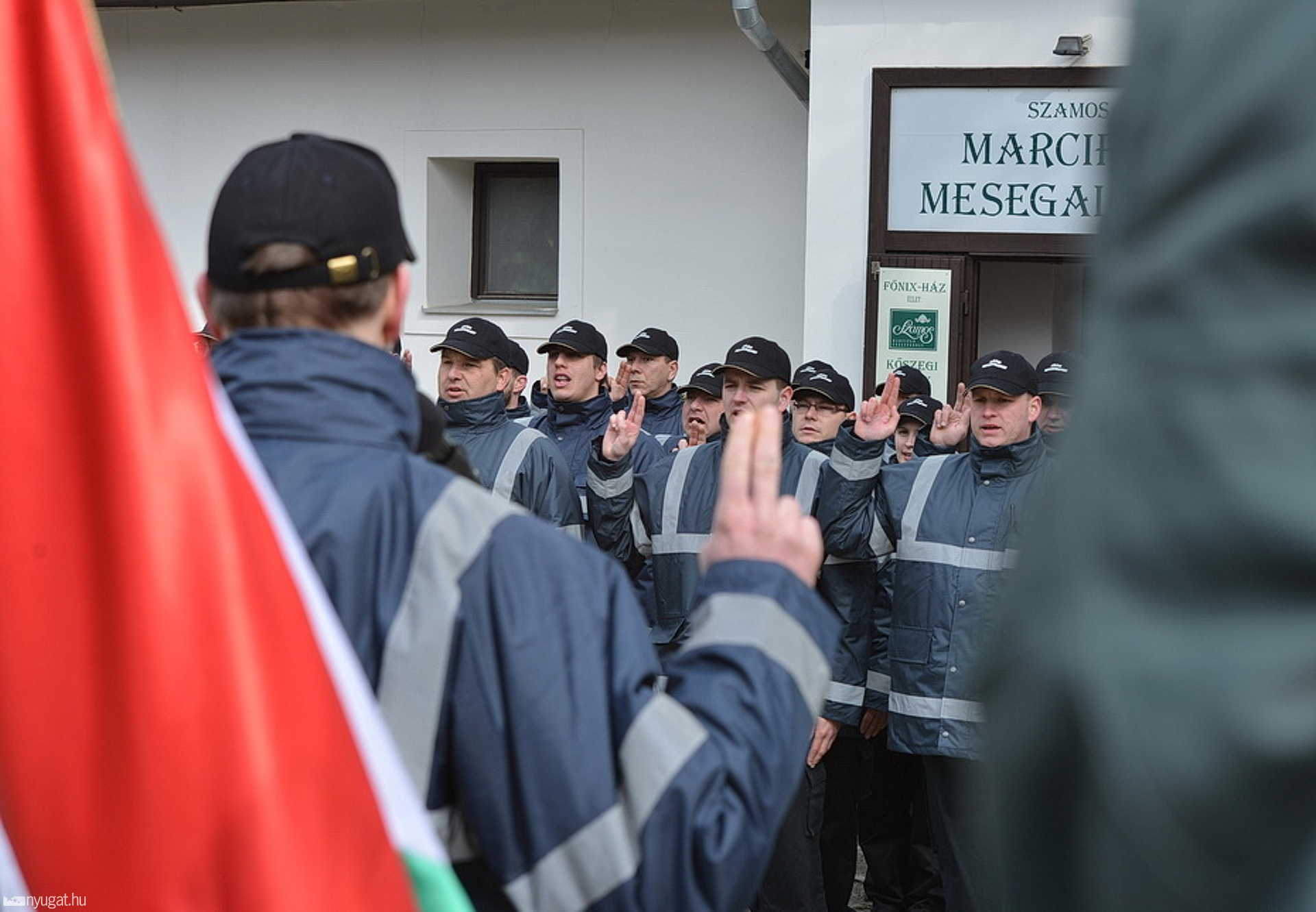 A Kőszegi Járási Írottkő Mentőcsoport eskütétele