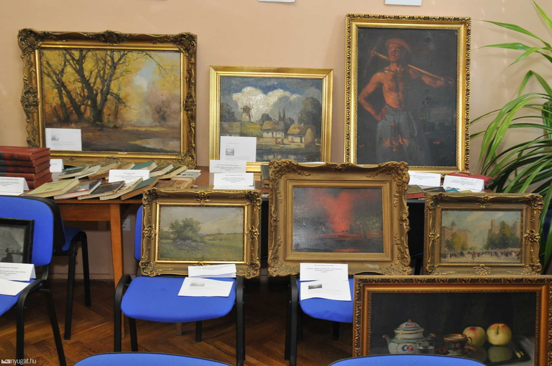 Ellopott és előkerült festmények