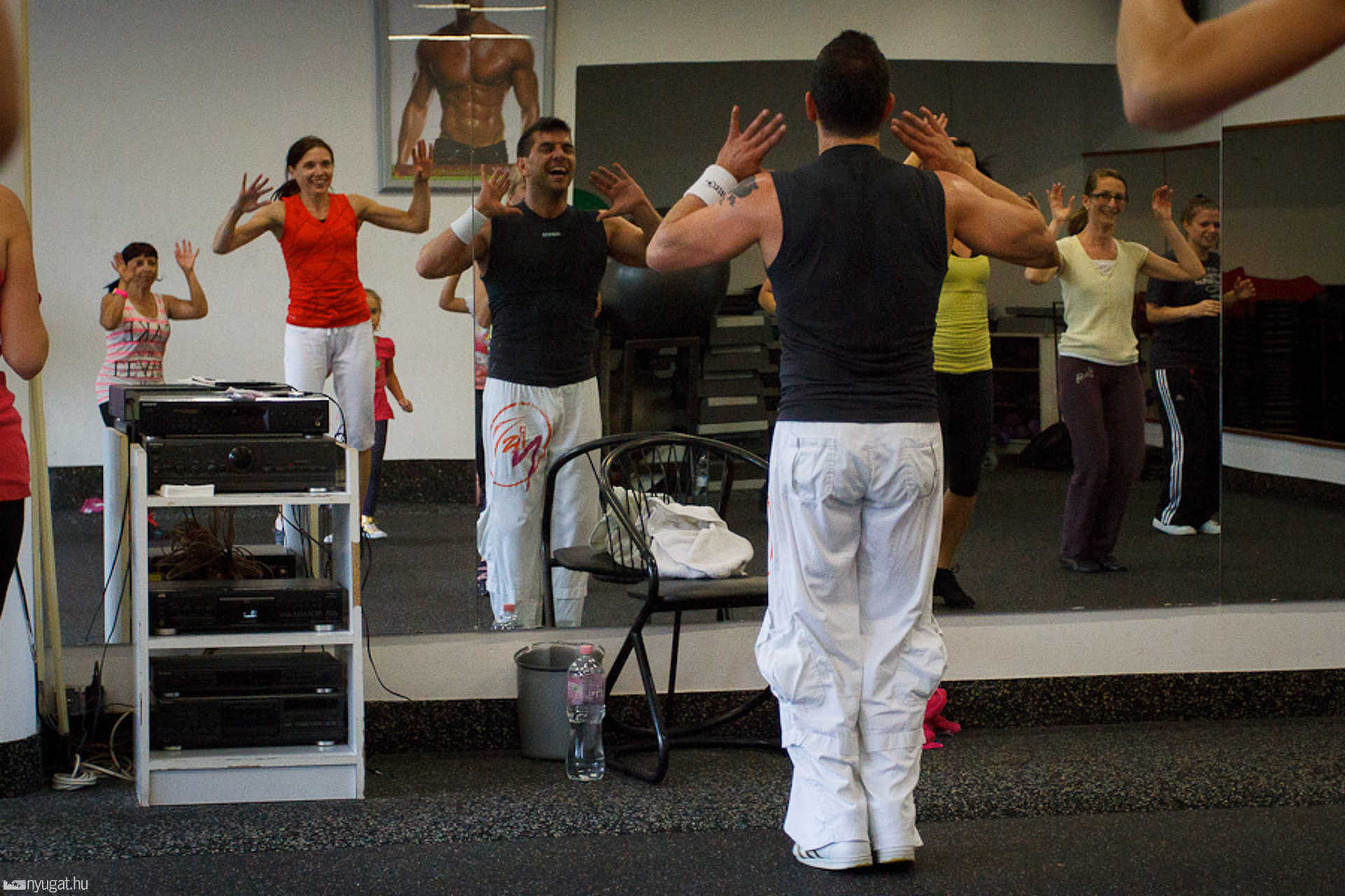 ZUMBA a Galaxy Fitnessben